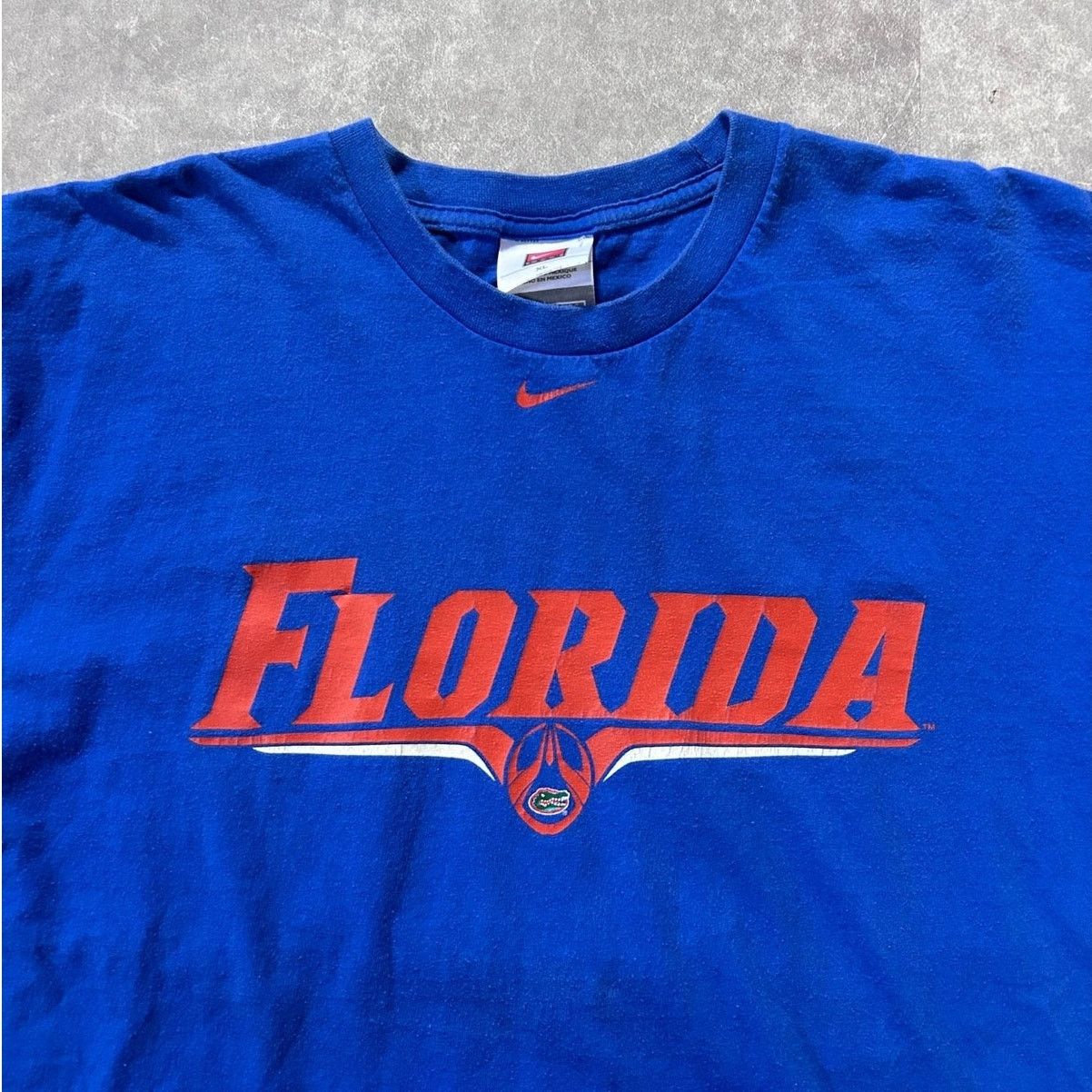 Nike 2000s Vintage Florida Gators Nike Blue T Shirt Size XL Size US XL / EU 56 / 4 - 2 Thumbnail