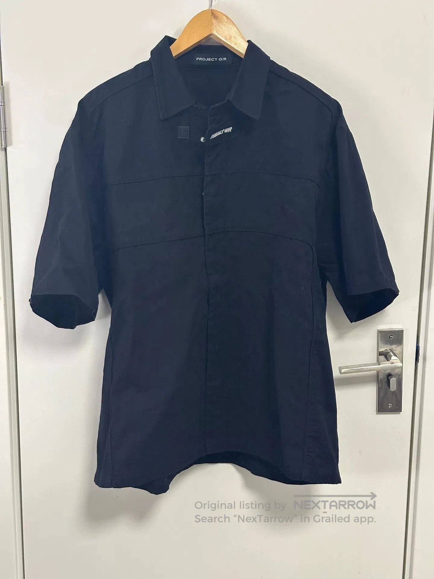 PROJECT G/R Project GR Black Oversized Short Sleeve Shirt. Size US L / EU 52-54 / 3 - 1 Thumbnail
