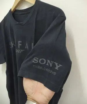 Sony Vintage Sony x James Bond 007 Skyfall Promo T-Shirt Size US M / EU 48-50 / 2 - 1 Thumbnail