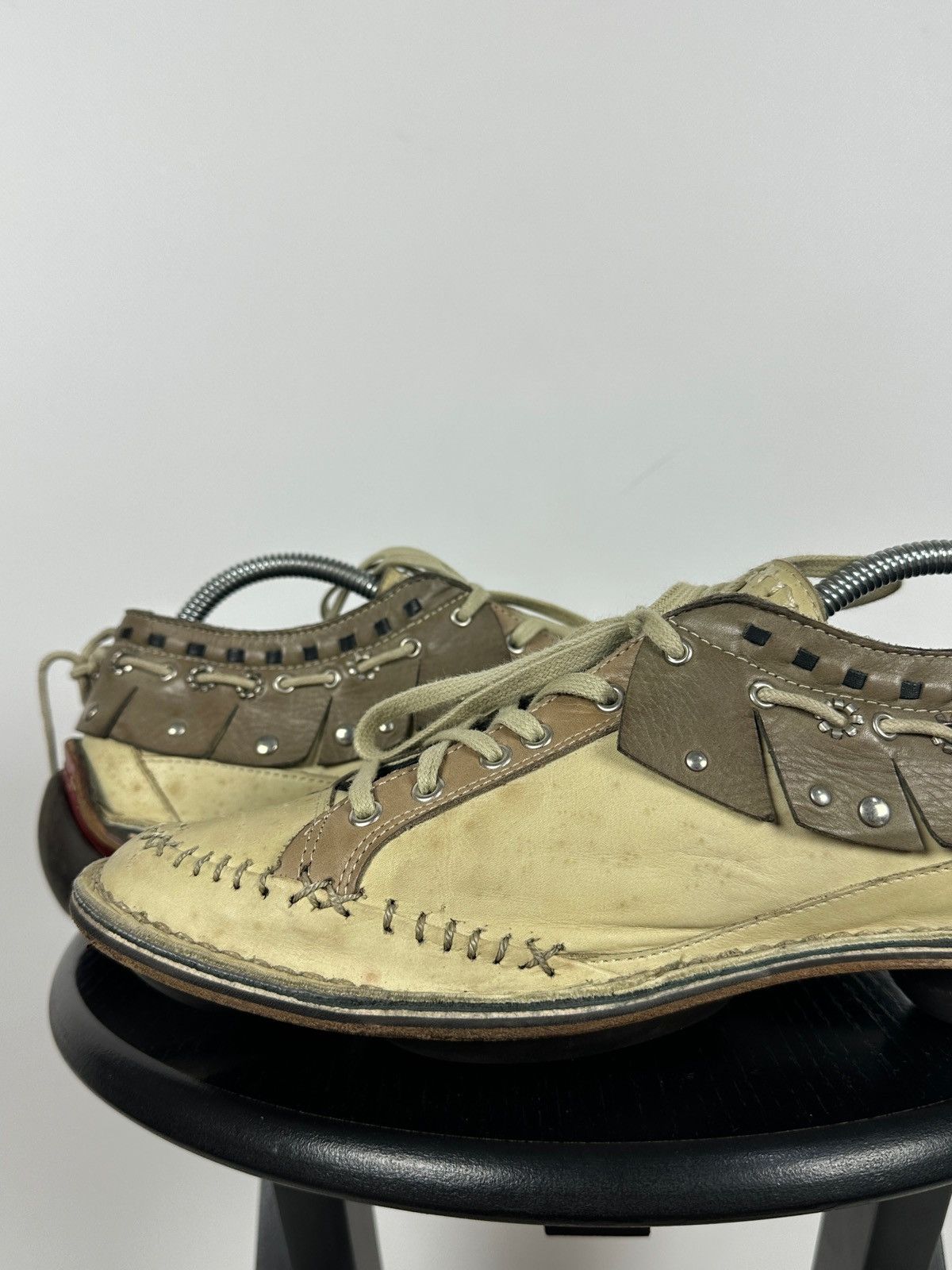Marithe + Francois Girbaud Vintage Marithé + François Girbaud Leather Moccasin Shoes Size US 7 / EU 40 - 21 Thumbnail