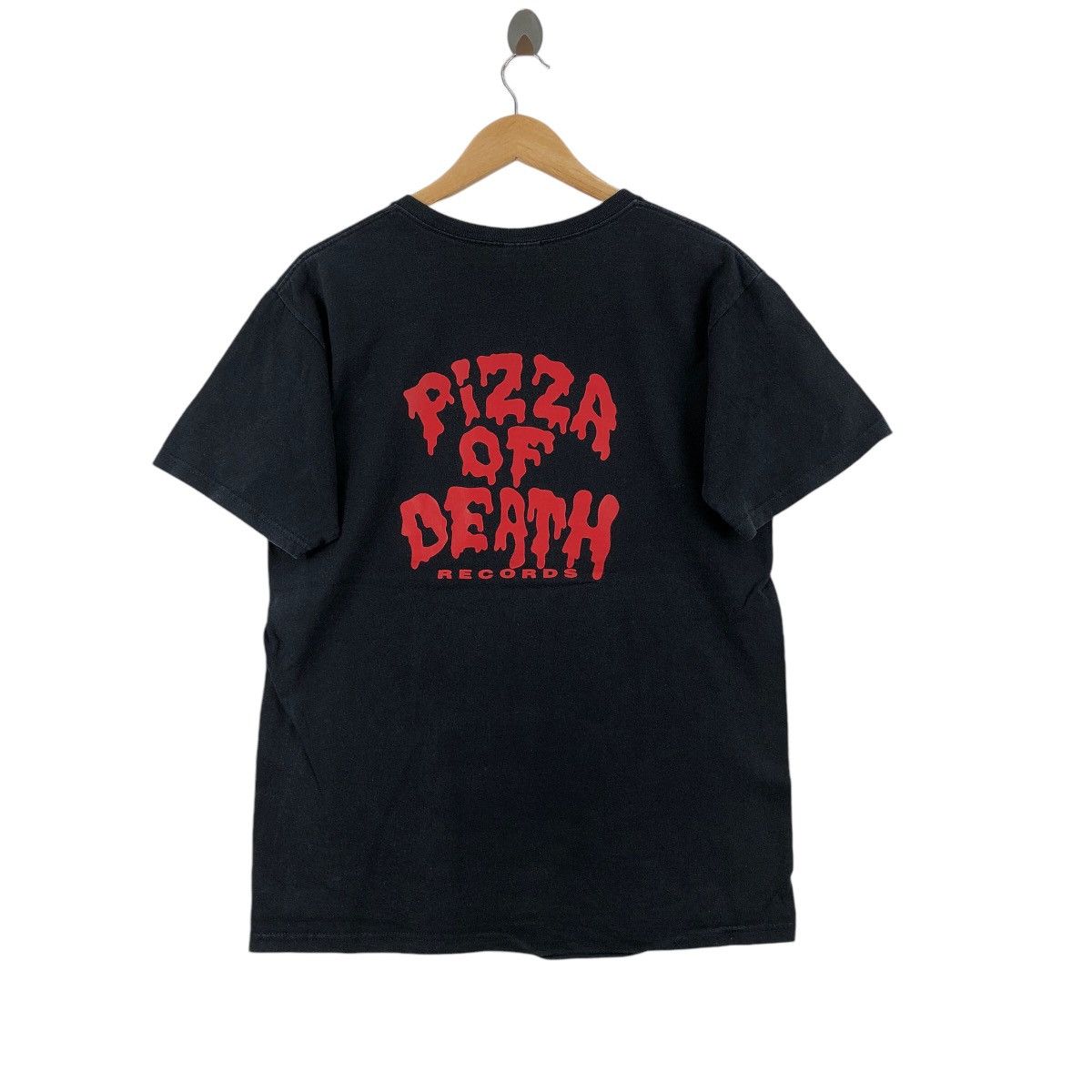 Band Tees Vintage Pizza Of Death Records Fuck Ken T-Shirt Size US M / EU 48-50 / 2 - 3 Thumbnail