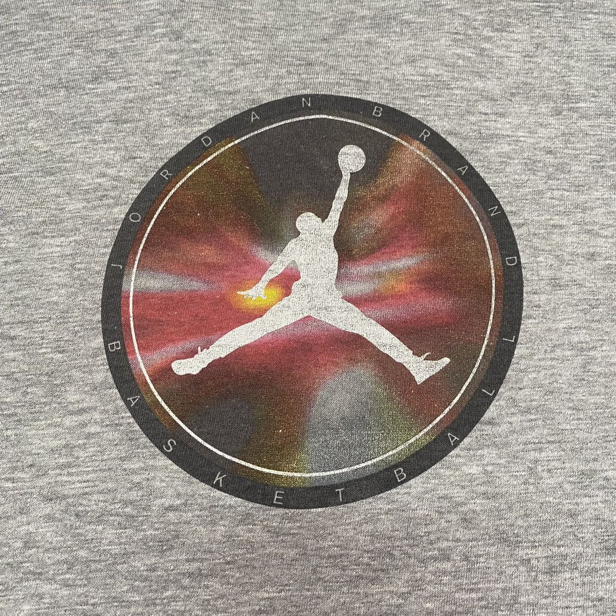 Jordan Brand × Vintage Vintage Air Jordan Basketball T Shirt Size US M / EU 48-50 / 2 - 11 Thumbnail