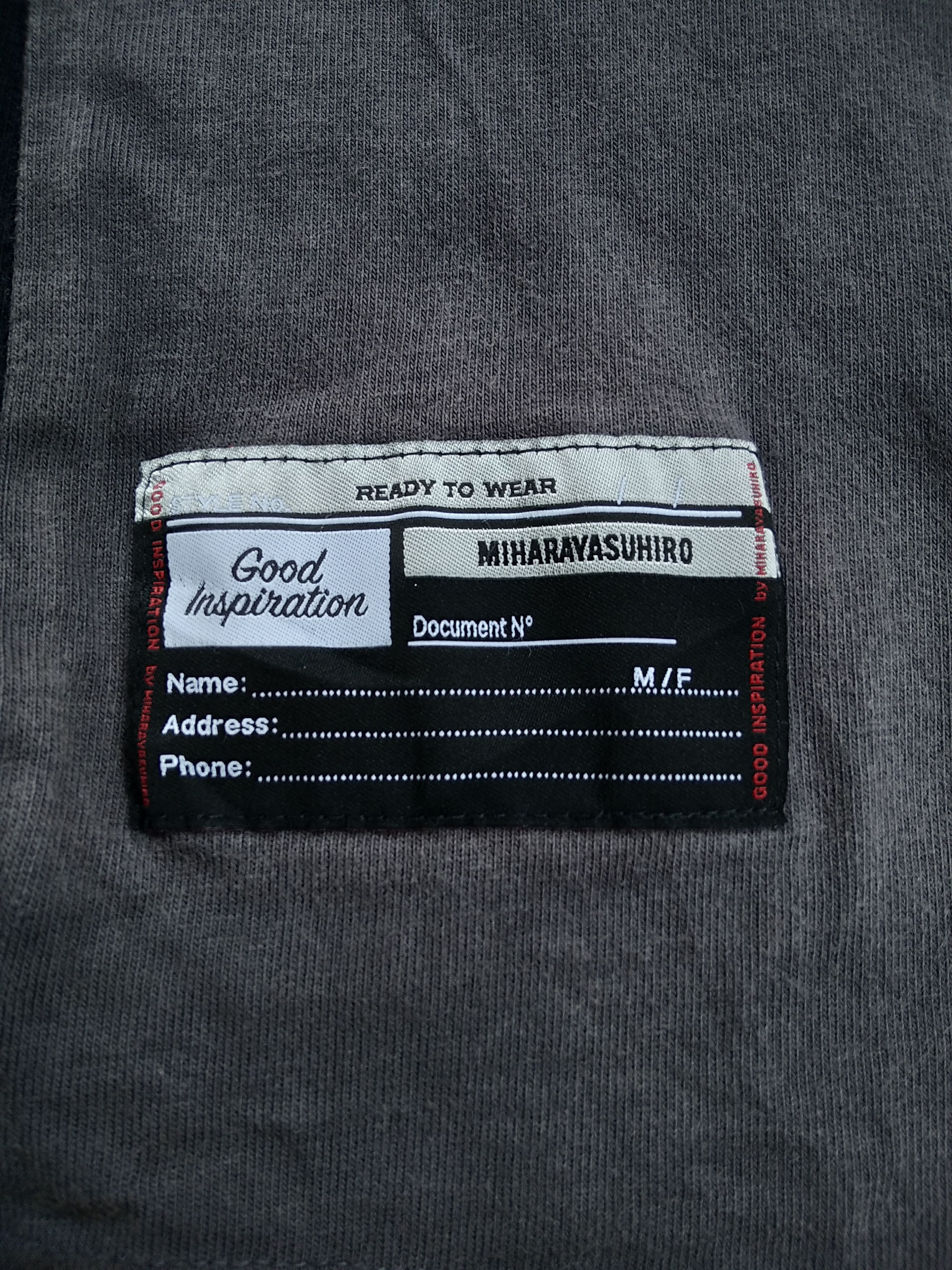 GU × Maison MIHARA YASUHIRO Mihara yasuhiro x GU Good Inspiration Oversize T shirt Size US L / EU 52-54 / 3 - 8 Thumbnail