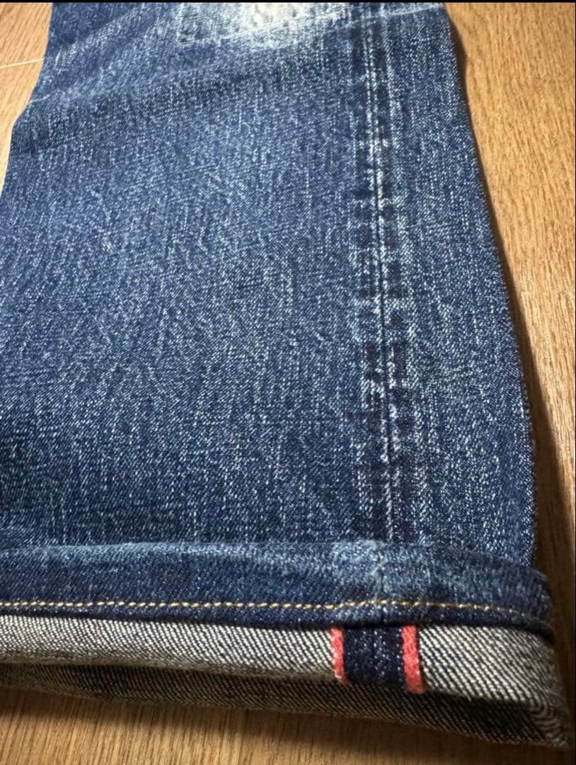 Kapital KAPITAL Patchwork Buckle-Back Denim with Red Selvedge Size US 26 / EU 42 - 8 Thumbnail
