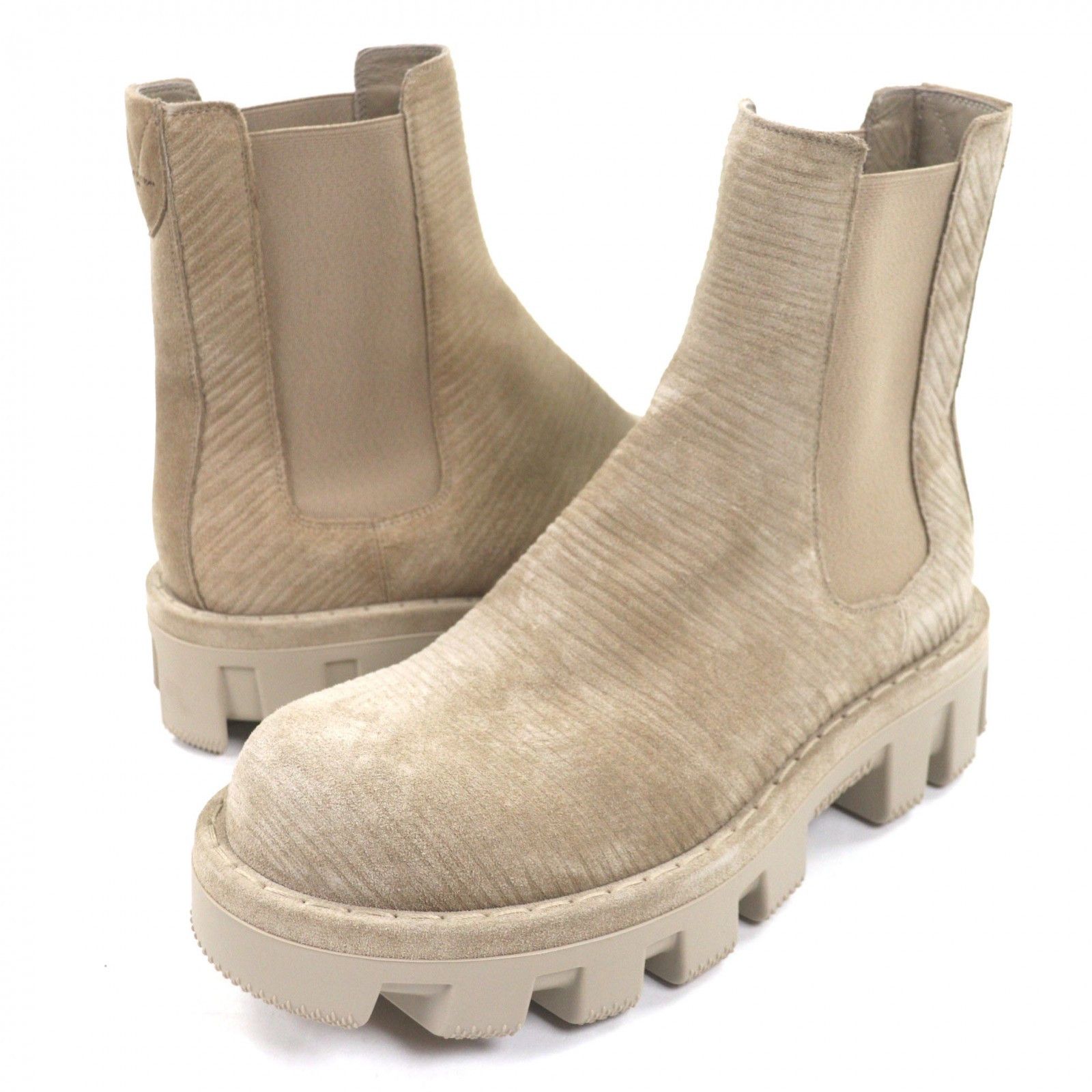 Louis Vuitton Louis Vuitton Louis Vuitton Chelsea Suede Leather Boots Leather Shoes DUTY FREE for USA Size ONE SIZE - 1 Thumbnail