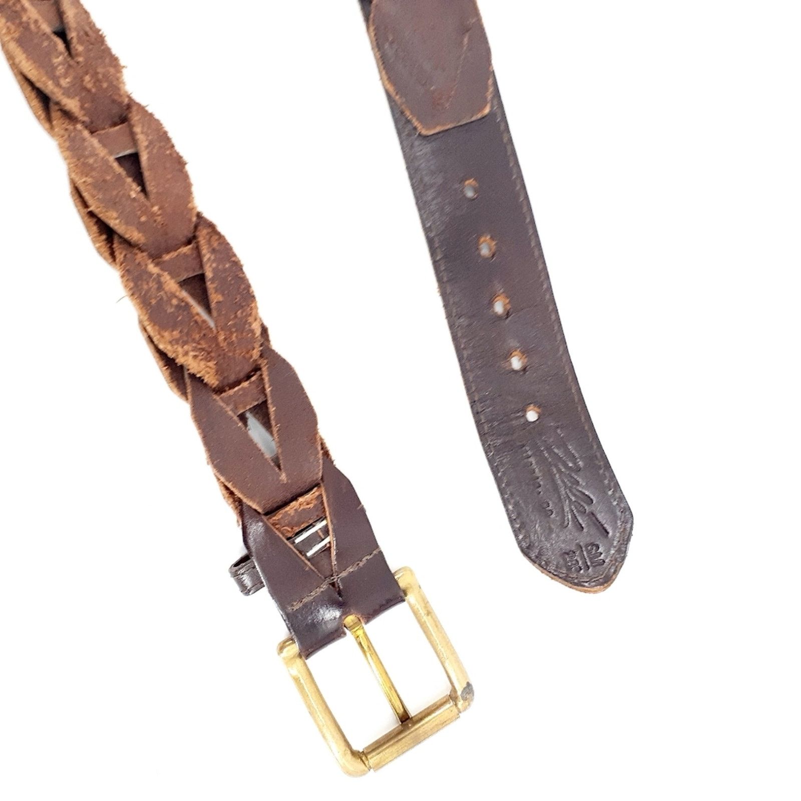 Other Zele Atlanta women's braided chain link leather Size S/M 28" Size ONE SIZE - 5 Thumbnail