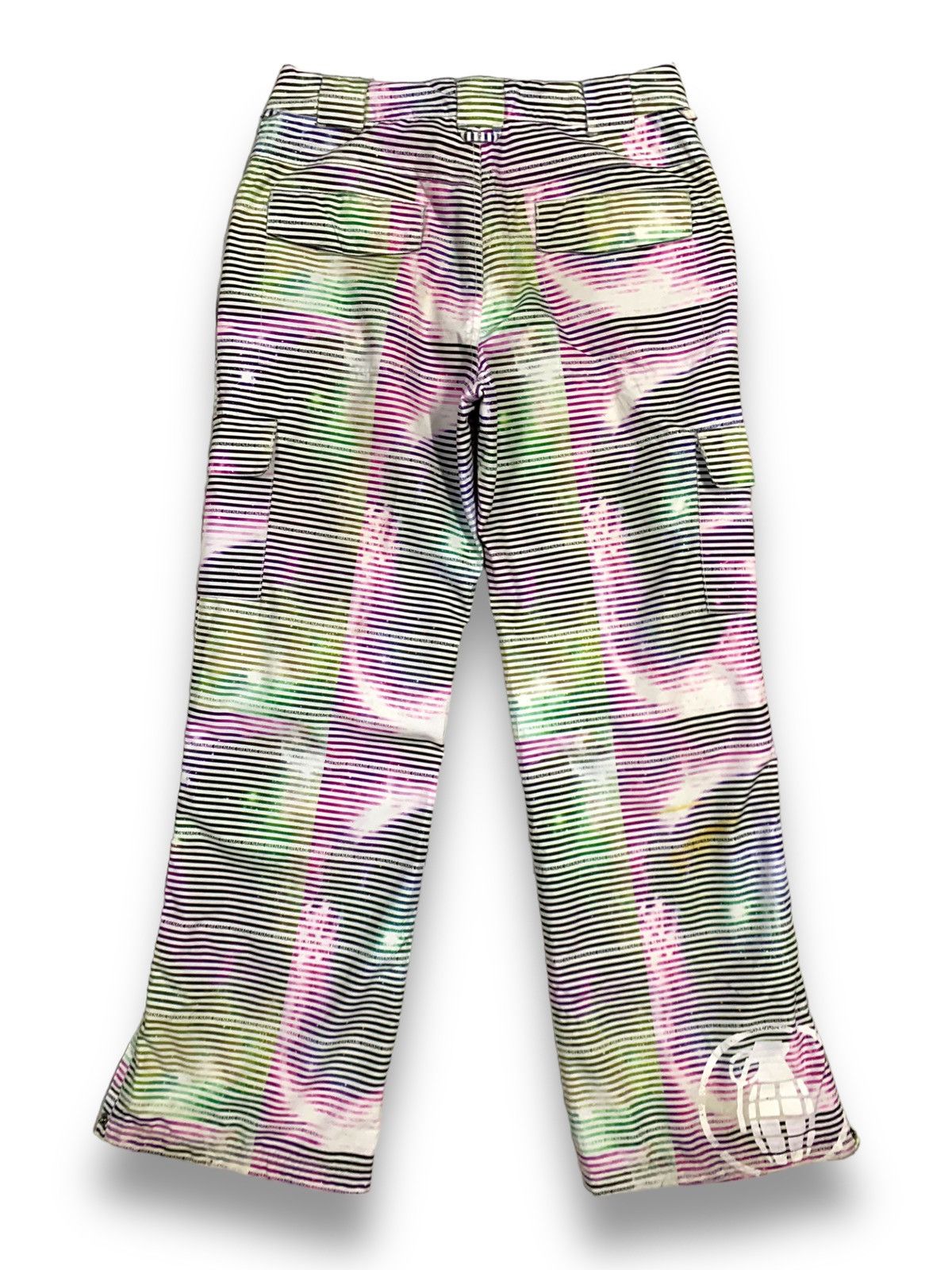 Japanese Brand Grenade “Viva La Grenade” Galaxy Print Snowboarding Pants Size US 34 / EU 50 - 2 Thumbnail