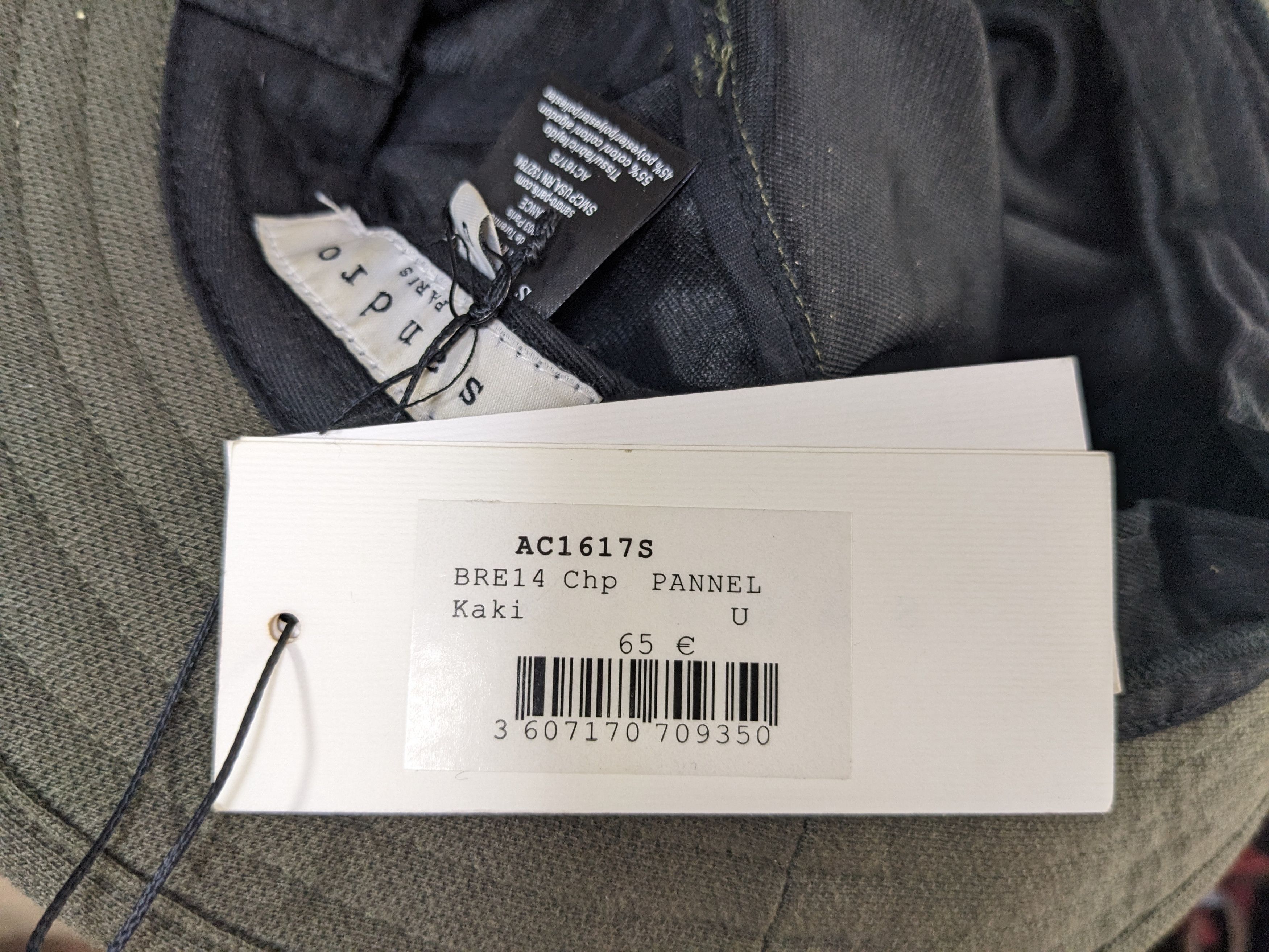Sandro Sandro bucket hat size S Size ONE SIZE - 7 Thumbnail