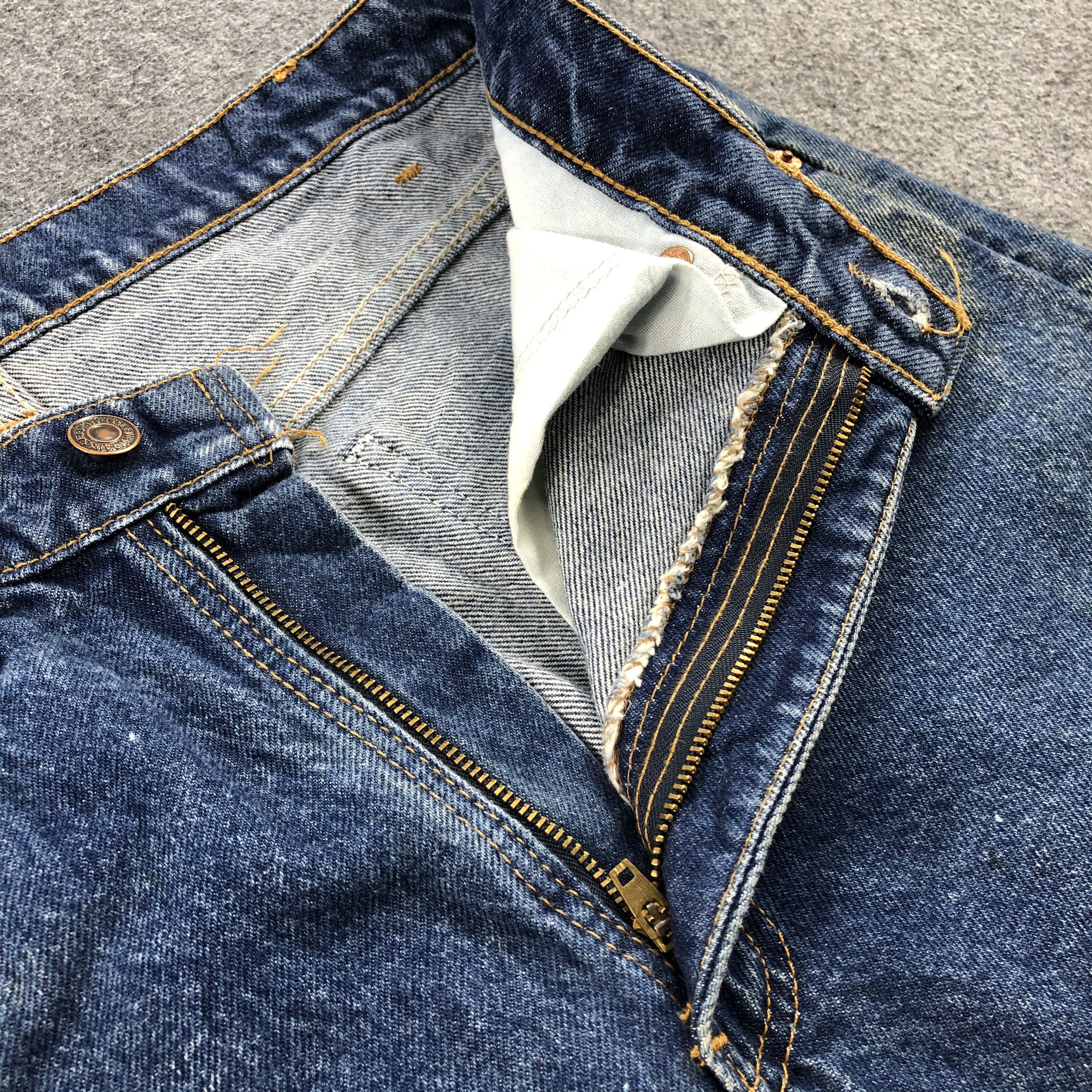 Levi's × Vintage 90s Vintage Painter Levis 505 Orange Tab Jeans-JM1111 Size US 31 - 7 Thumbnail