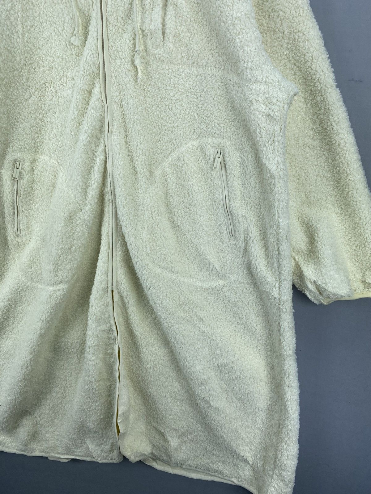 GU X Undercover Sherpa Hoodie Parka Long Jacket