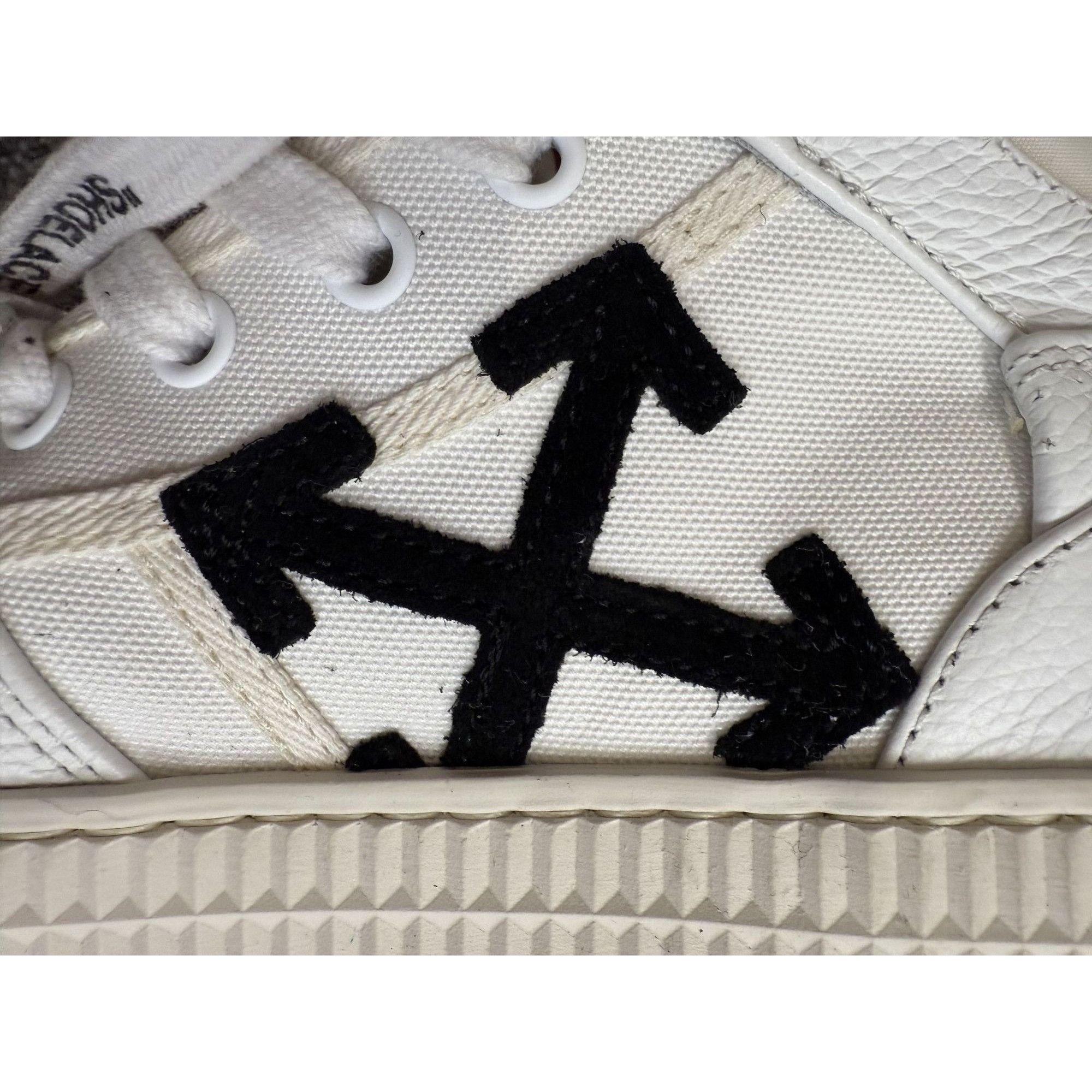 Off-White Off-White Cup Sole 3.0 High-Top Sneakers White/Orange EU 38 Size US 8 / IT 38 - 16 Thumbnail
