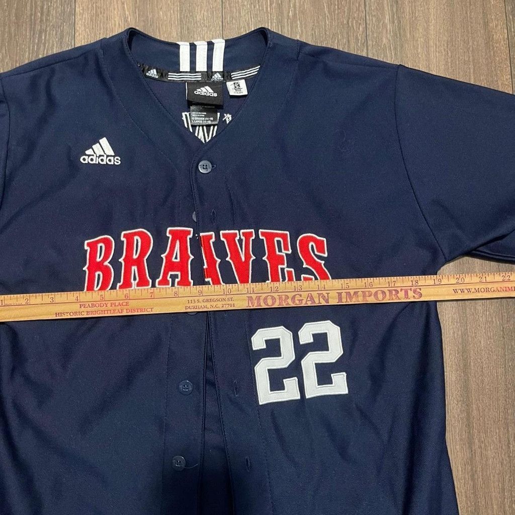Adidas Braves jersey Heyward 22 size L Message for any questions Size US L / EU 52-54 / 3 - 3 Thumbnail