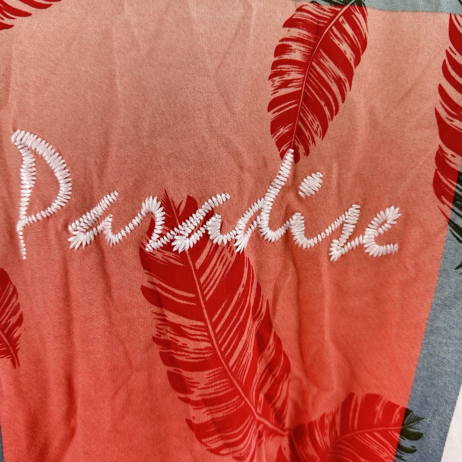 Madison Supply Madison Supply White T Shirt, Paradise Embroidery, Print, L Size US L / EU 52-54 / 3 - 2 Thumbnail
