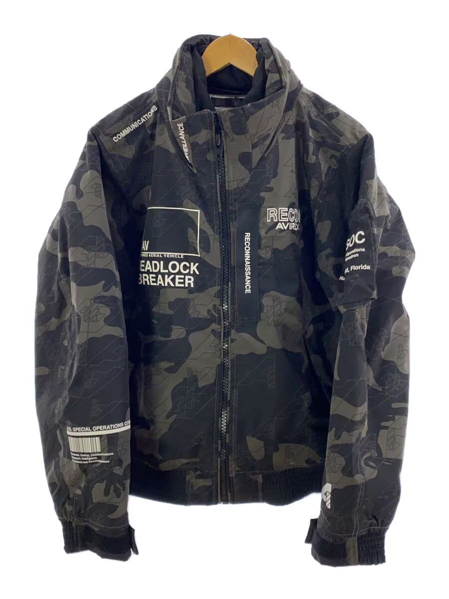 Avirex Avirex Camouflage Polyester Flight Jacket Green Size US L / EU 52-54 / 3 - 1 Thumbnail