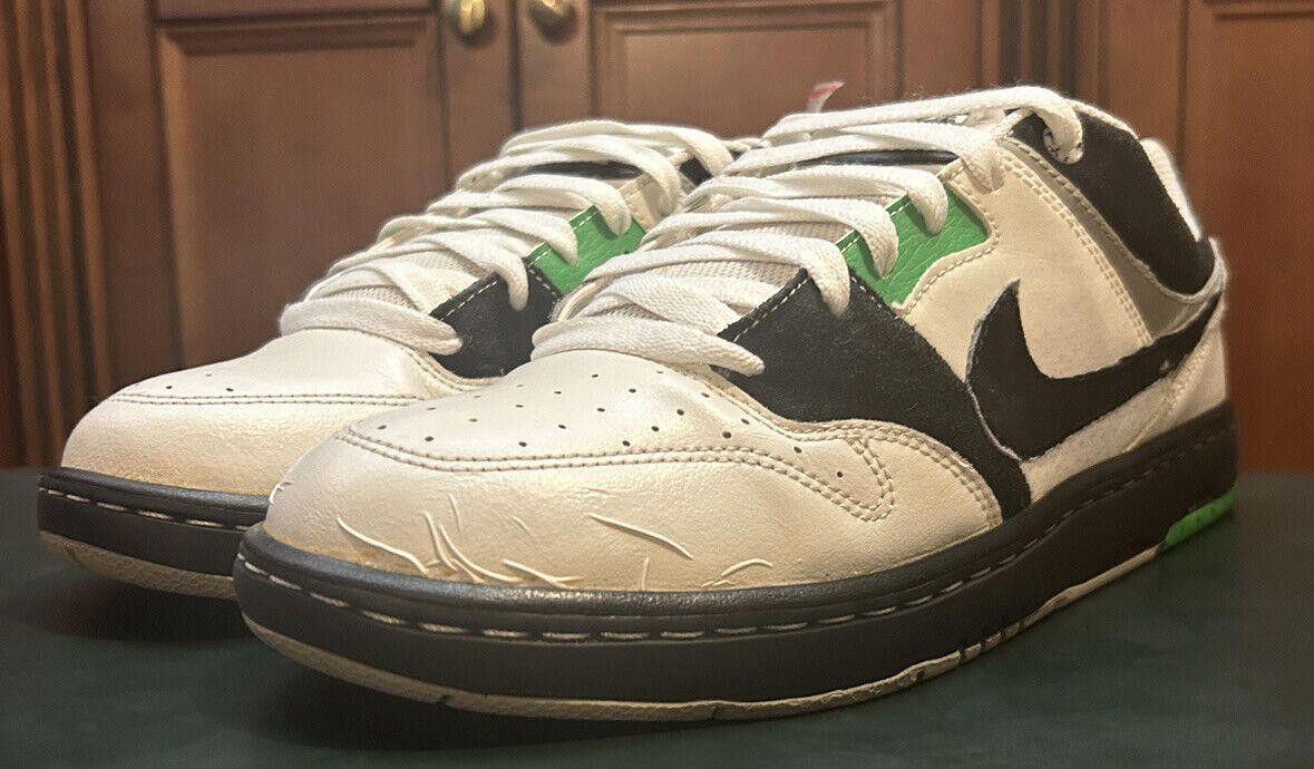 Nike Nike 6.0 Air Zoom Cush SB 2008 White Green Sz 9.5 325333-102 Size US 9.5 / EU 42-43 - 3 Thumbnail