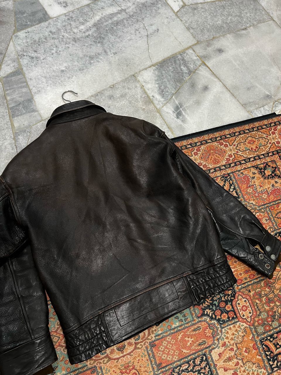Vintage Vintage 60’s Leather Jacket Size US M / EU 48-50 / 2 - 14 Thumbnail