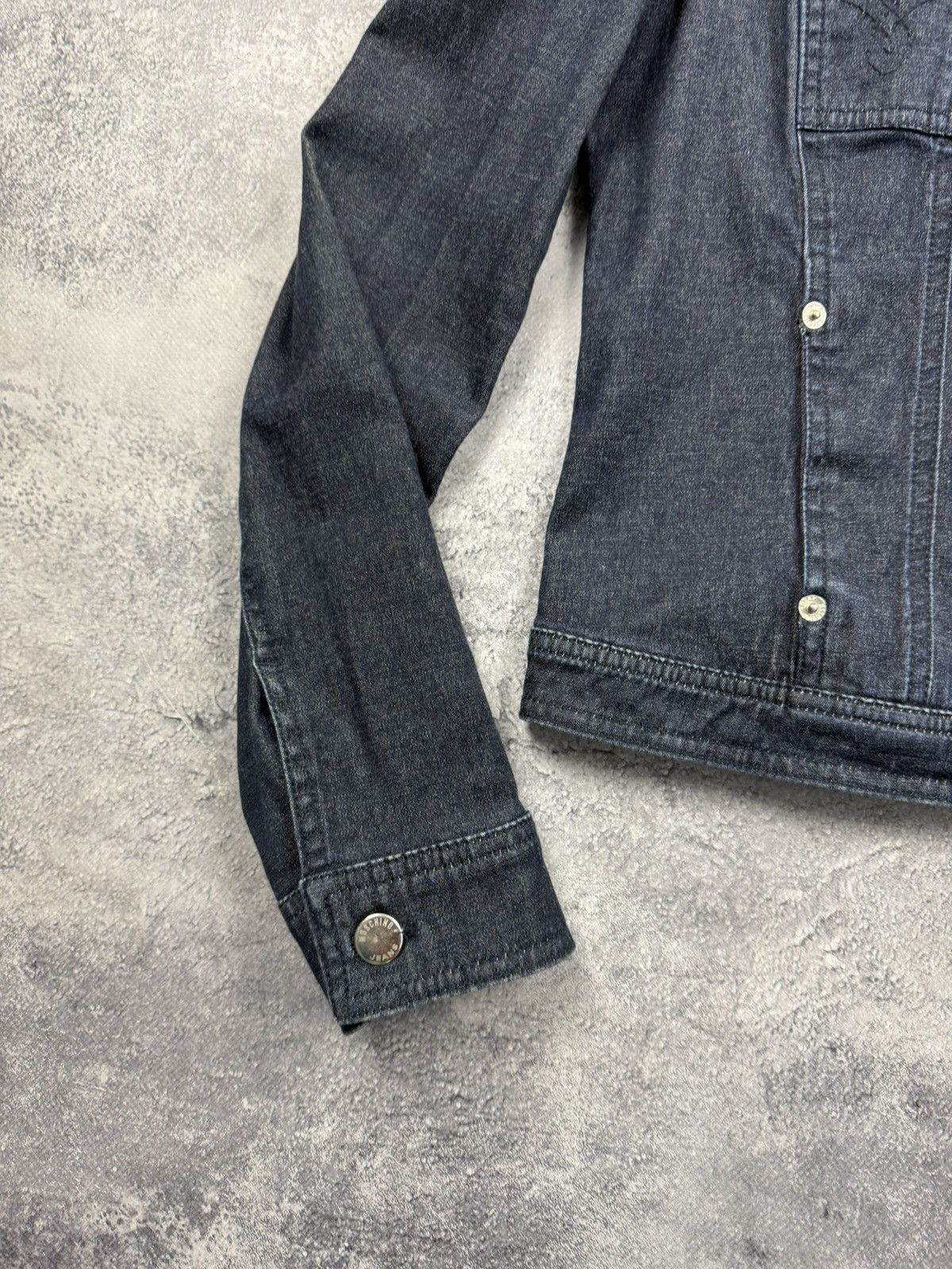 Moschino Vintage Moschino Jeans Denim Jacket Blazer Size M / US 6-8 / IT 42-44 - 13 Thumbnail