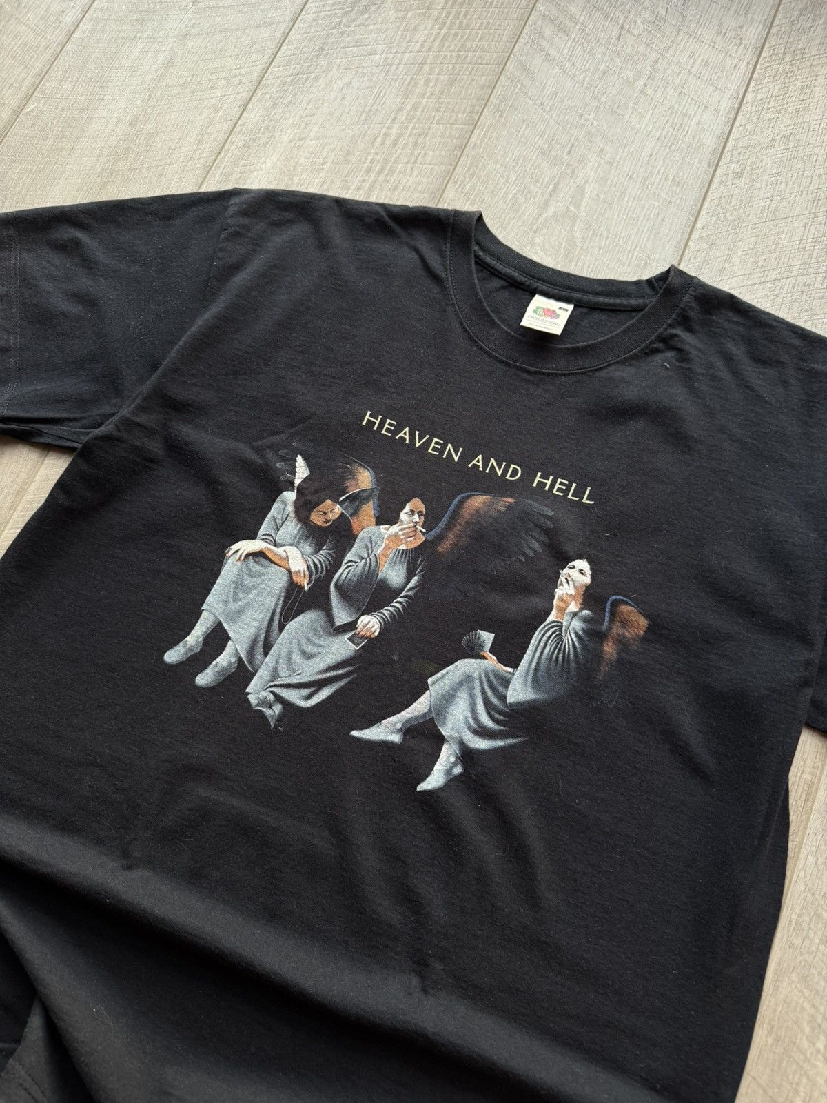 Band Tees Vintage 2007 Band Tour Black Sabbath Heaven and Hell Album Size US XL / EU 56 / 4 - 2 Thumbnail