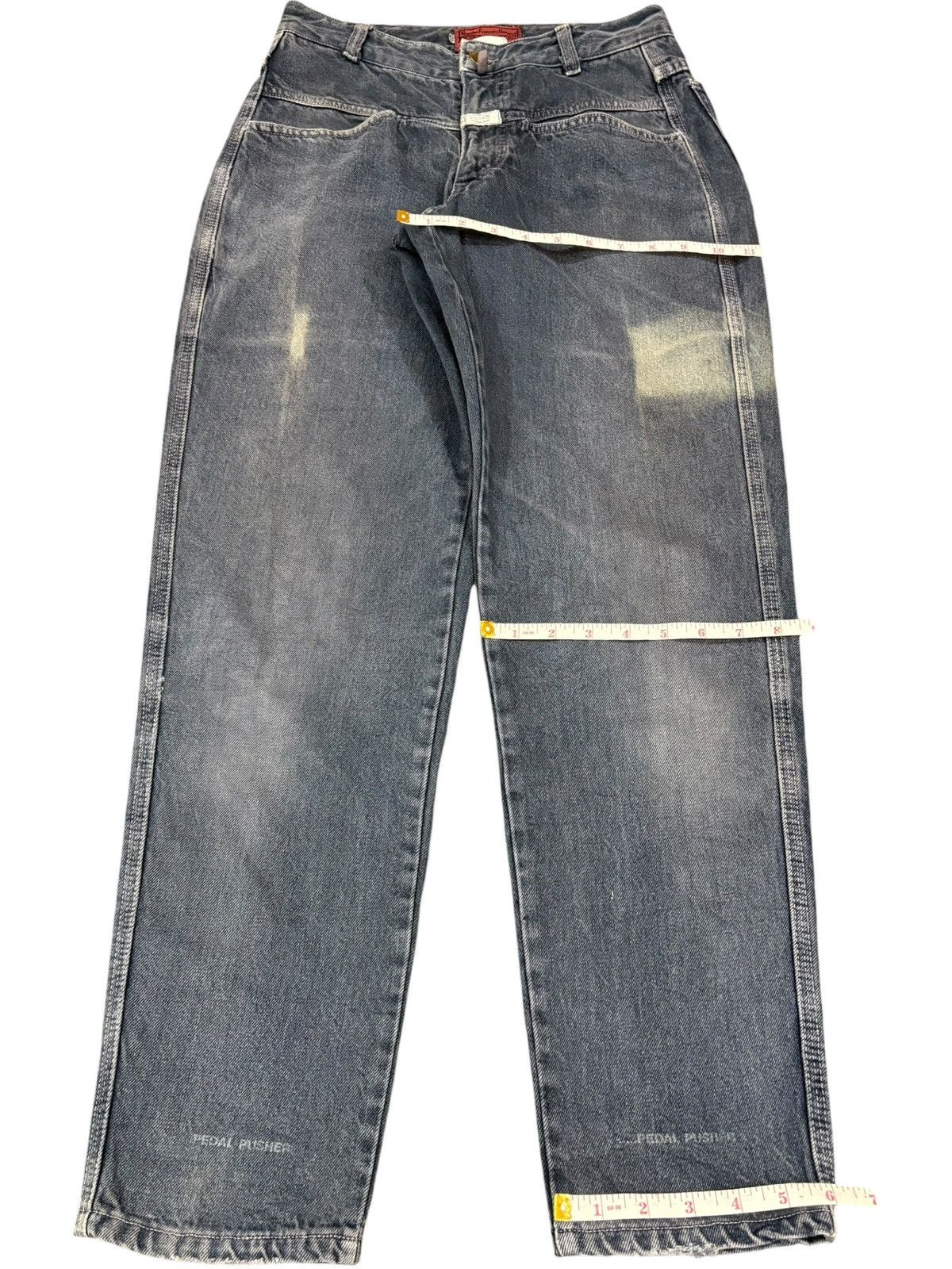 Marithe + Francois Girbaud Vintage Marithe Francois Girbaud Avant Garde Jeans Size US 27 - 13 Thumbnail