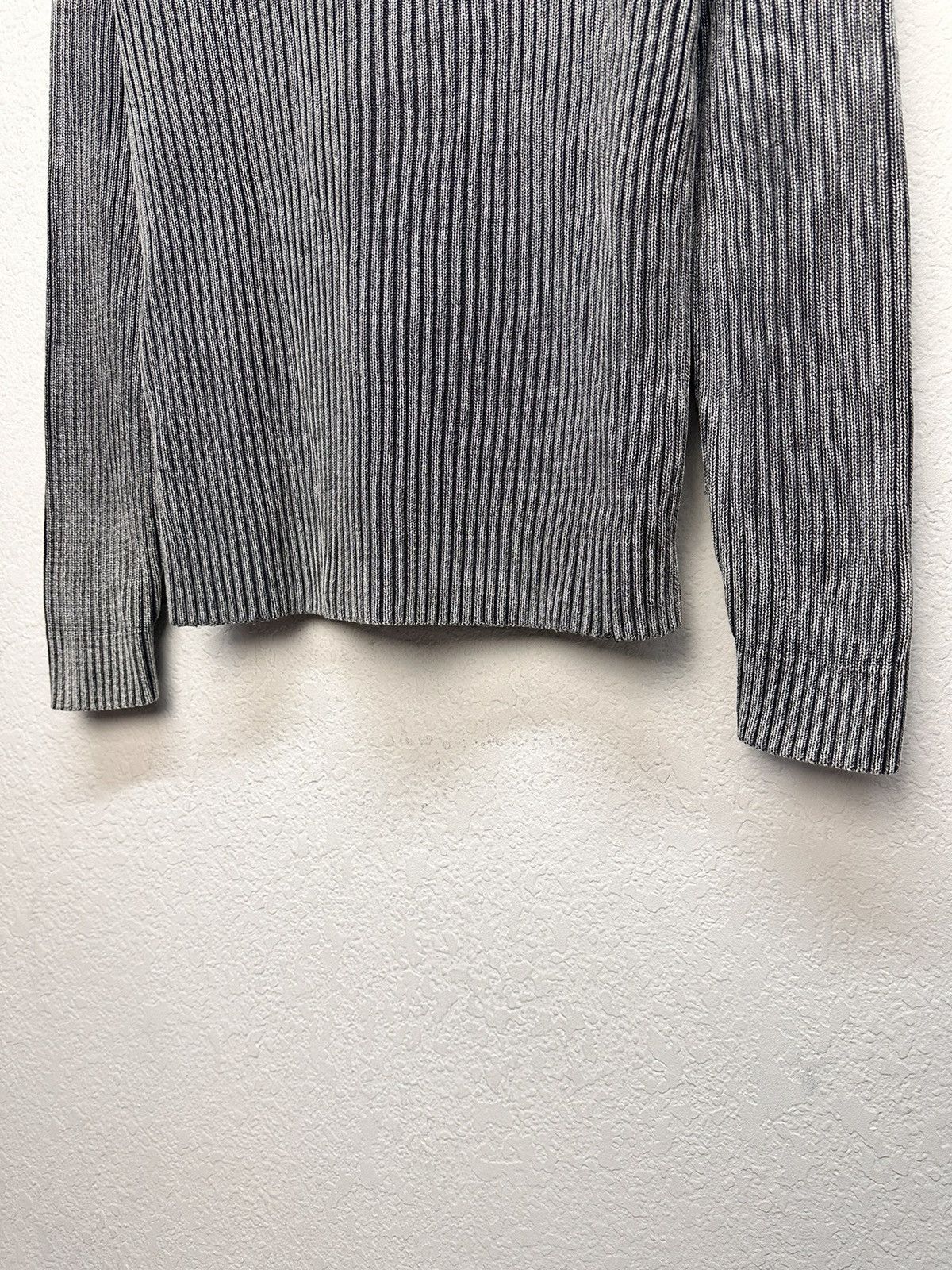 Other Lyjeassion gothic knit halfzip sweater distressed y2k style Size US XL / EU 56 / 4 - 12 Thumbnail