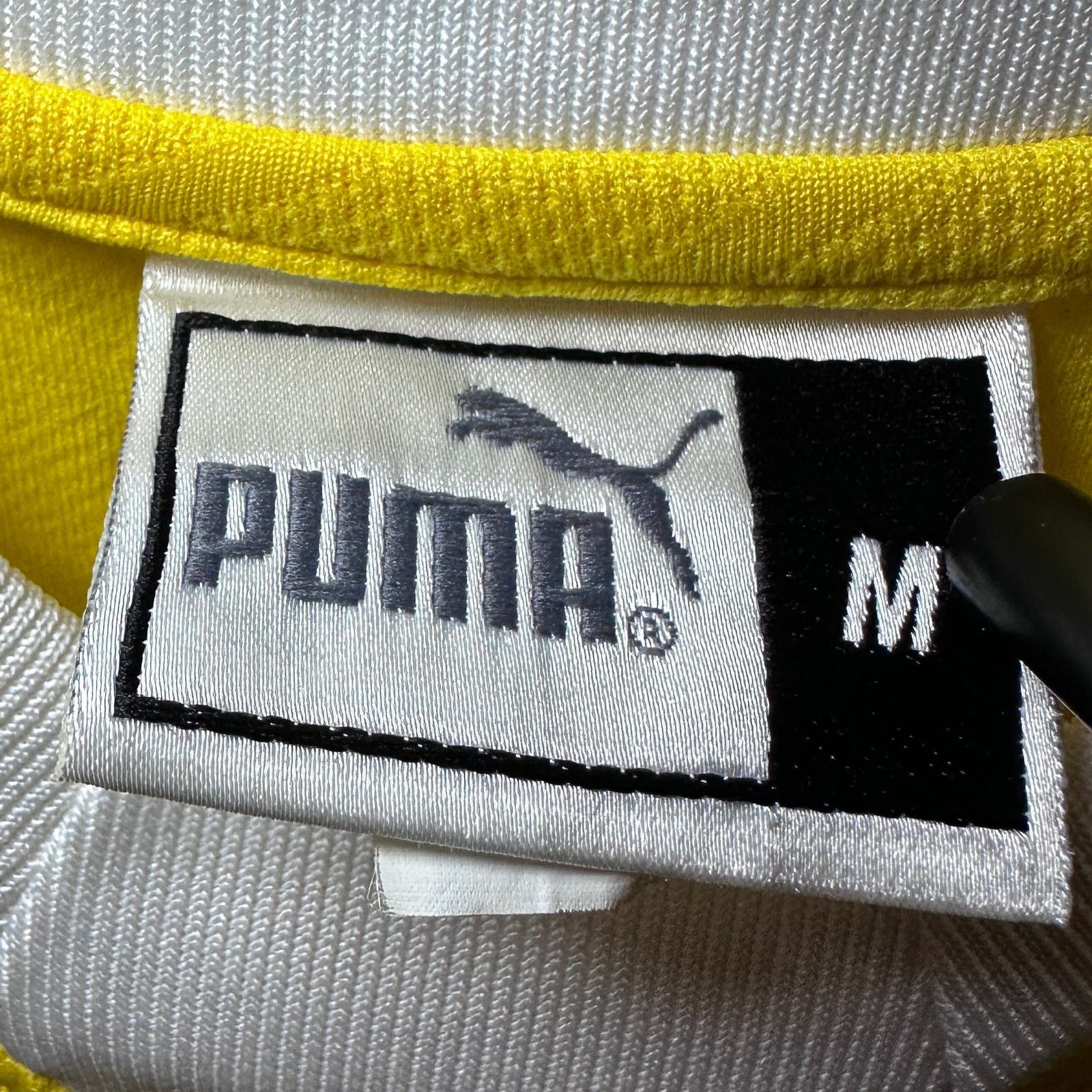 Puma Vintage Yellow Soccer Jersey Size US M / EU 48-50 / 2 - 3 Thumbnail