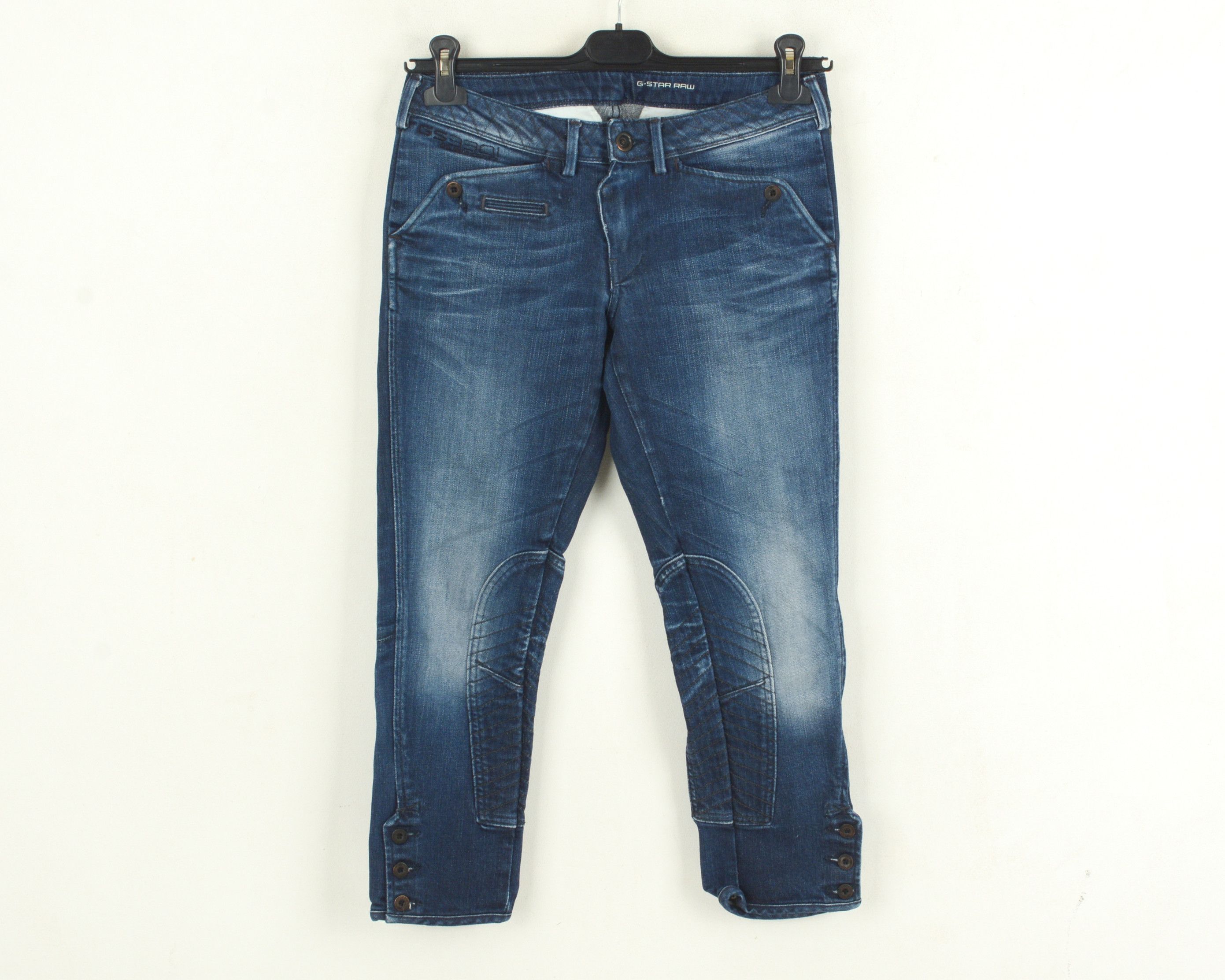 G-Star Stedler Cropped Womens W29 Slim Fit Jeans Denim Trousers Size 29" - 1 Thumbnail