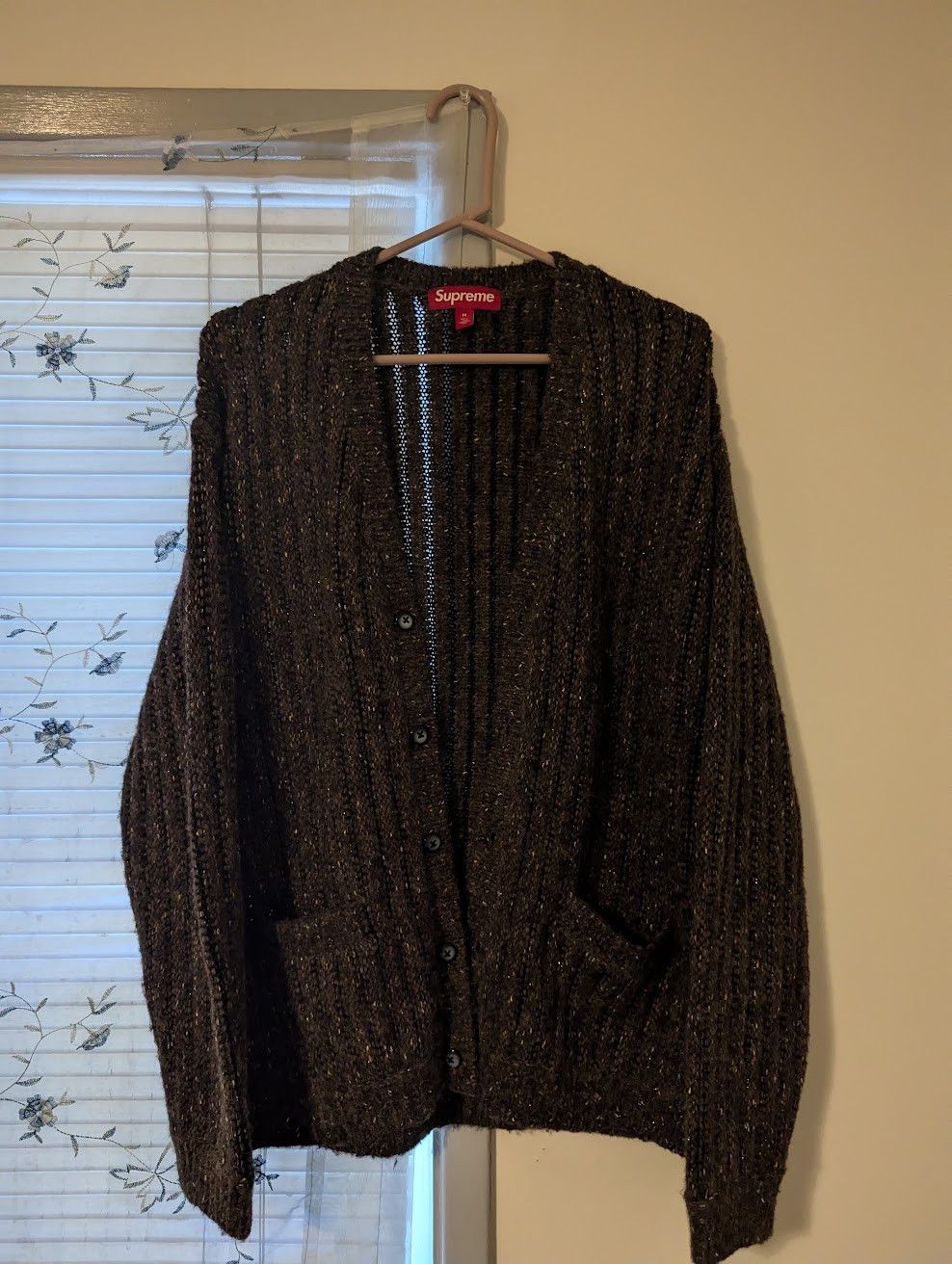 トップス supreme confetti cardigan brown Supreme Confetti Cardigan 