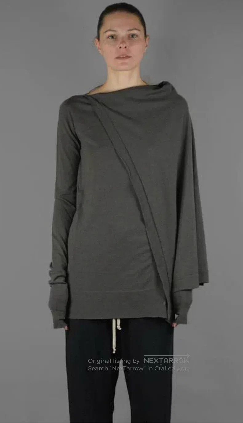 Rick Owens Rick Owens Mainline wool irregular long sleeve Size US XS / EU 42 / 0 - 1 Thumbnail