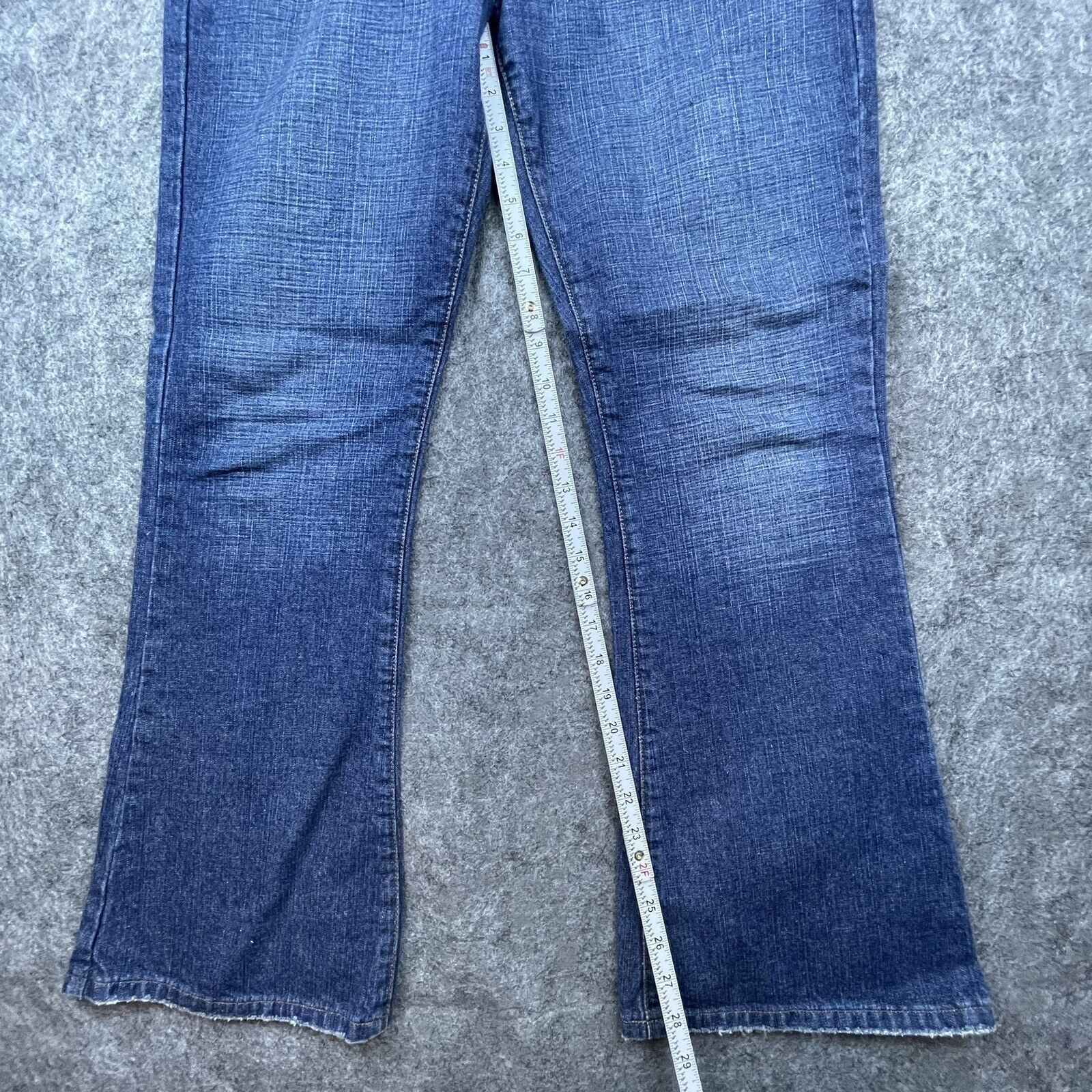 Abercrombie & Fitch Abercrombie & Fitch Jeans Womens 8 Faded Flare Y2K Bootcut Size 30" / US 8 / IT 44 - 4 Thumbnail