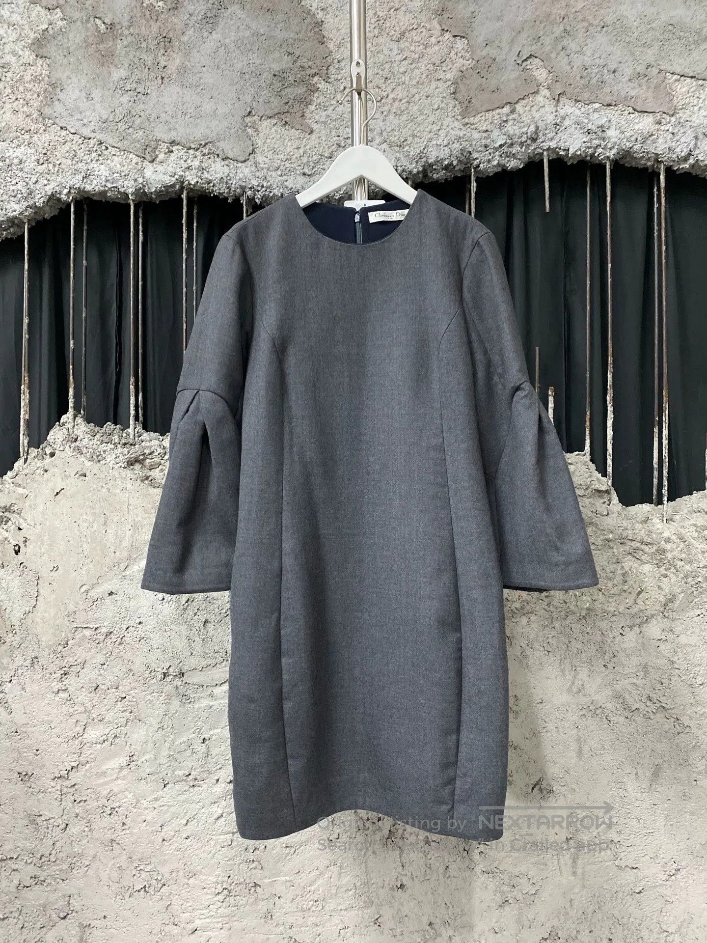 Dior Dior Gray Snowflake Mid-Length Dress. Size US XS / EU 42 / 0 - 1 Thumbnail
