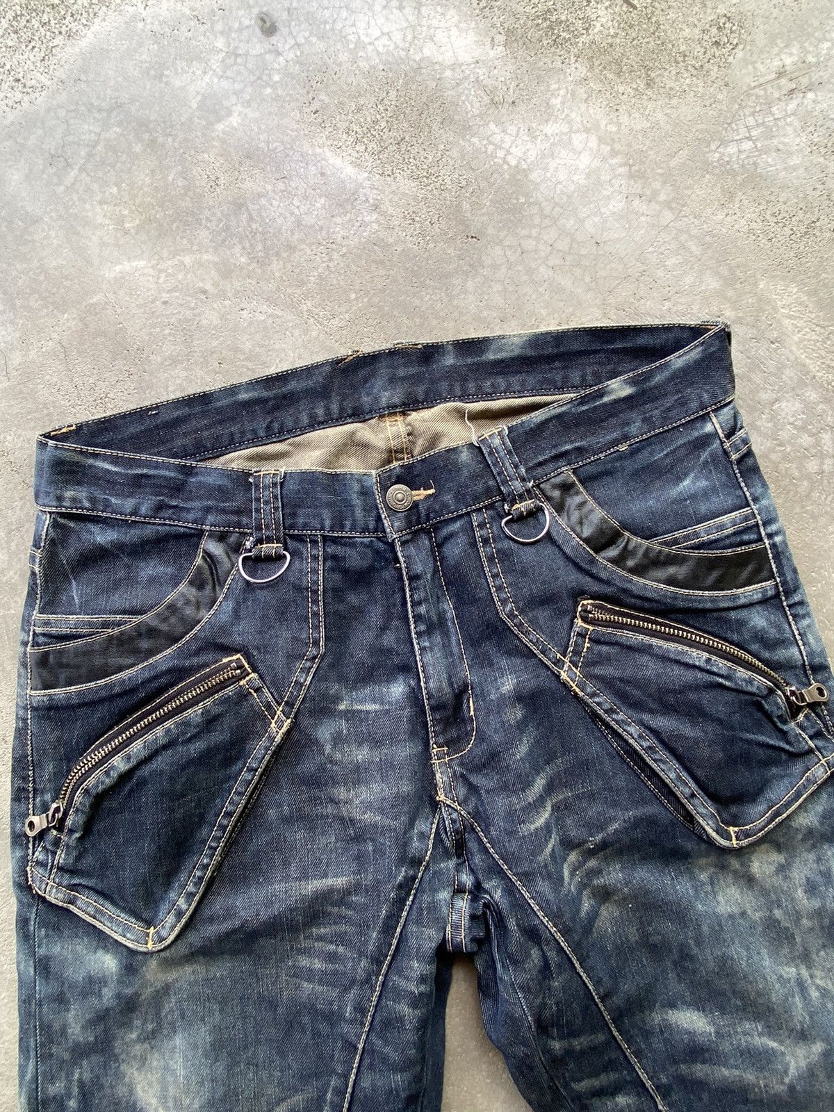 PPFM Vintage PPFM Curve Denim Jeans Size US 32 / EU 48 - 4 Thumbnail