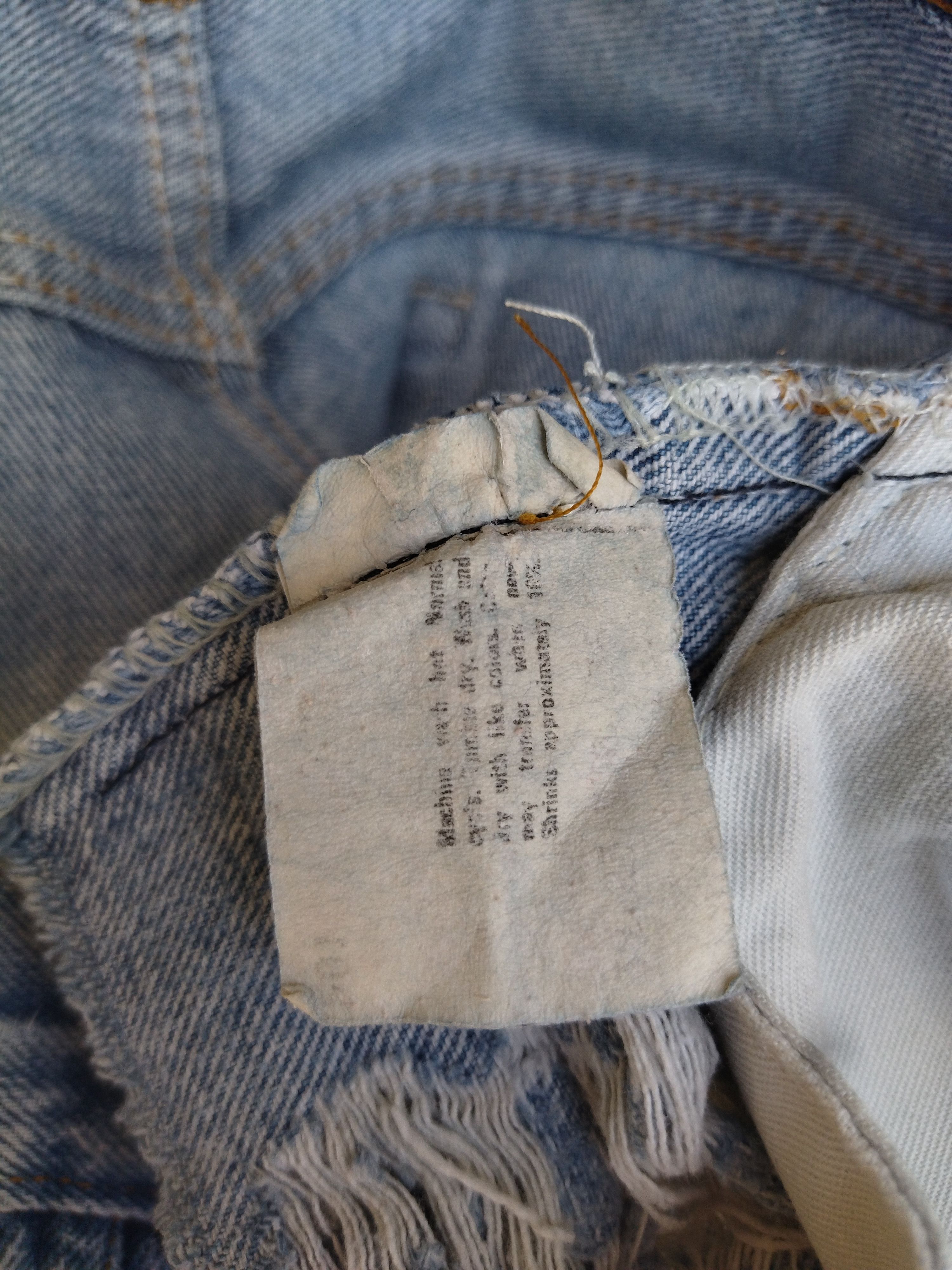 Levi's Vintage Levis 501 Distressed 70s and 80s made in USA size 28 Size 28" / US 6 / IT 42 - 13 Thumbnail