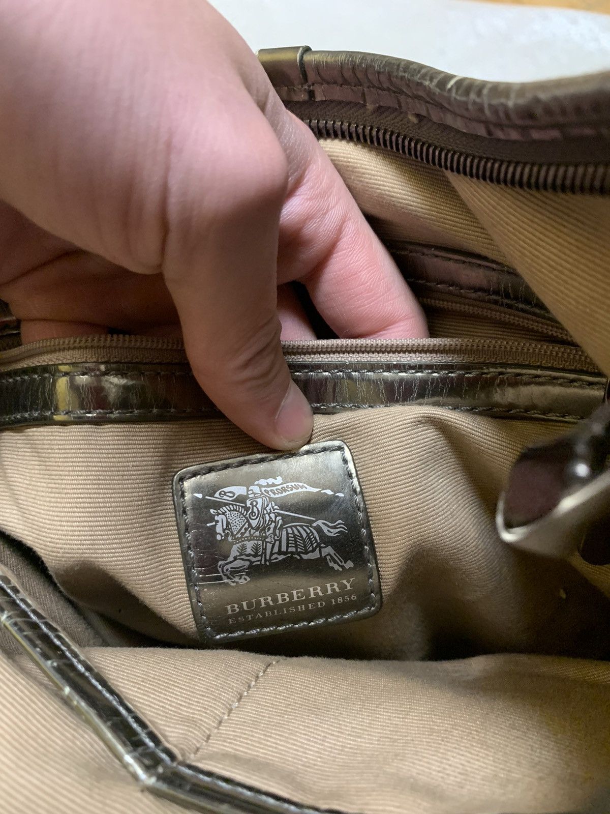 Burberry Burberry Pre-Owned Bag Size ONE SIZE - 13 Thumbnail
