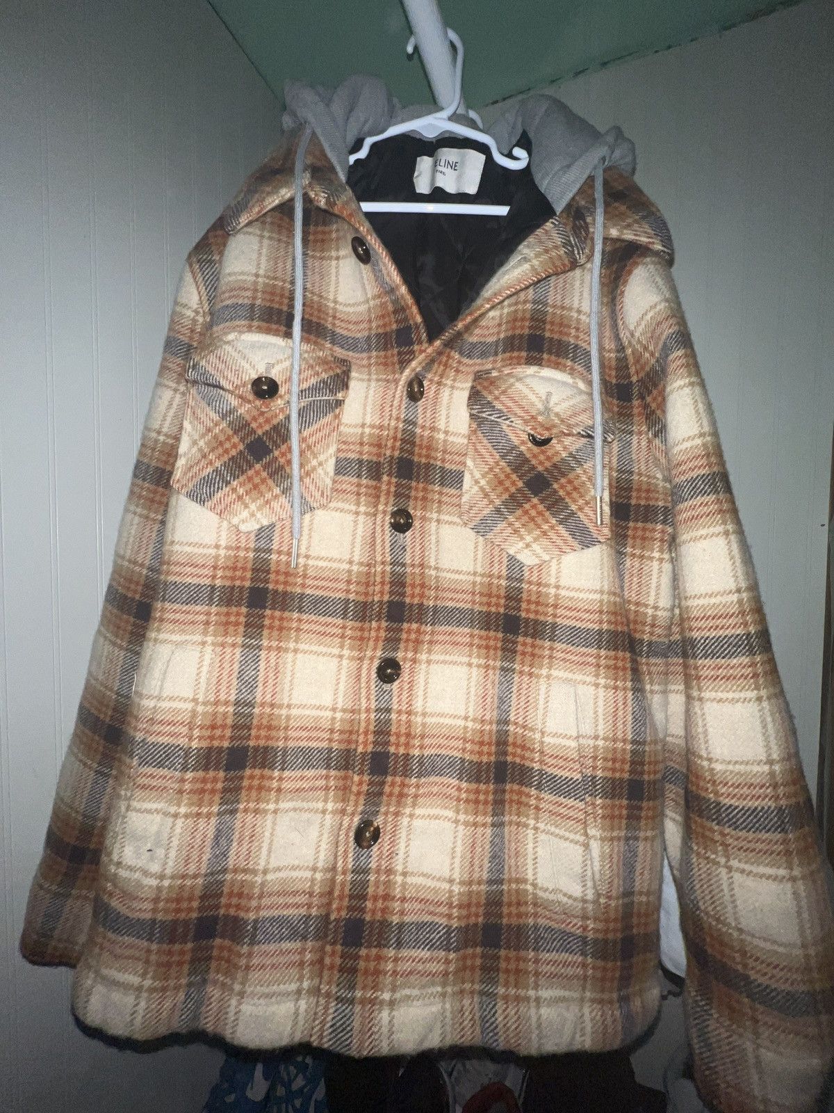 Celine Celine wool jersey overshirt Size US M / EU 48-50 / 2 - 1 Thumbnail