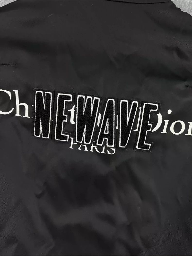 Dior Dior FLEECED EMBROIDERED LOGO SLOGAM JACKET 2501-Nextarrow Size US S / EU 44-46 / 1 - 3 Thumbnail