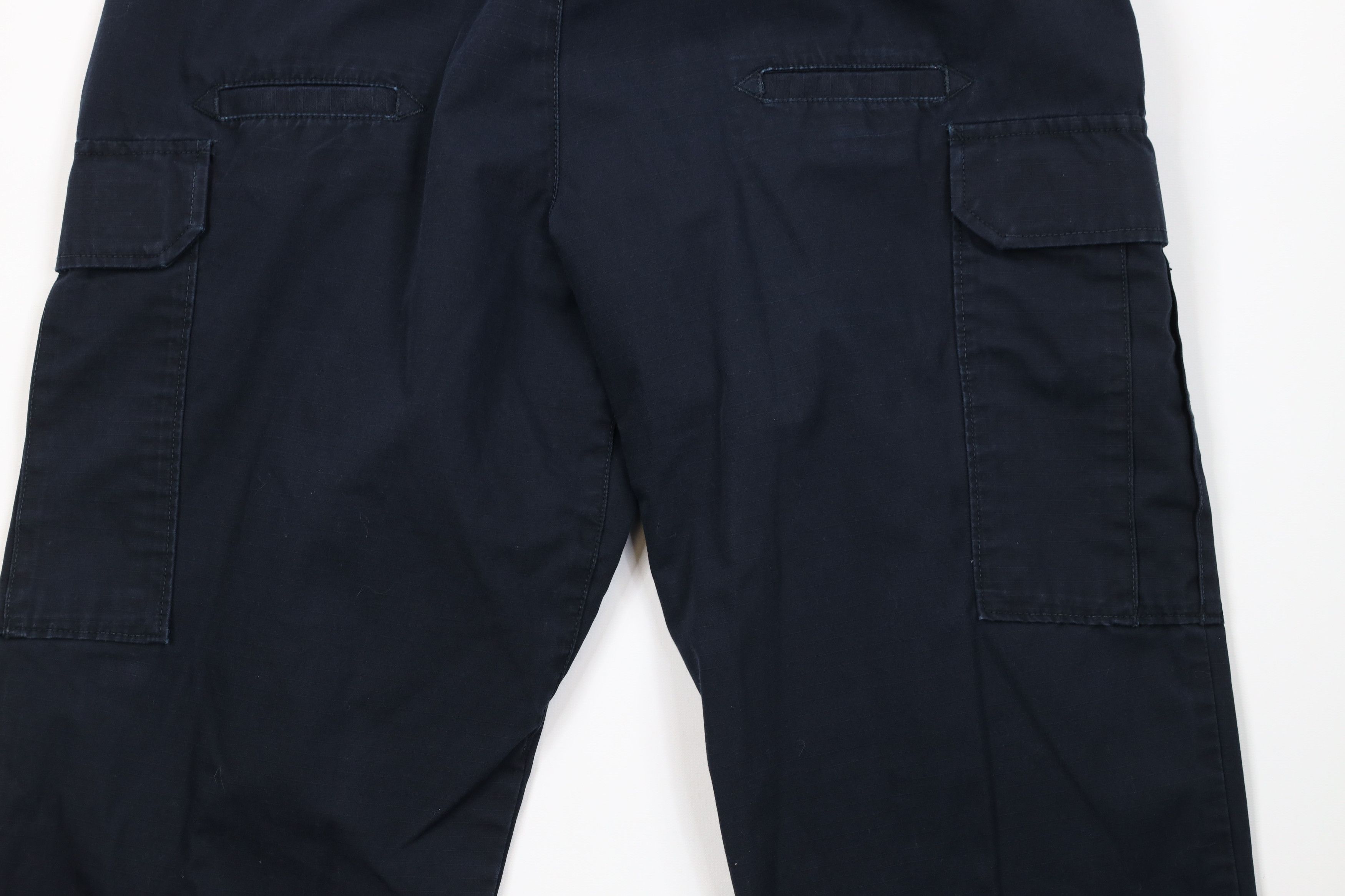 Vintage 5.11 Tactical Series Ripstop Uniform Cargo Pants Navy Blue Size US 34 / EU 50 - 11 Thumbnail