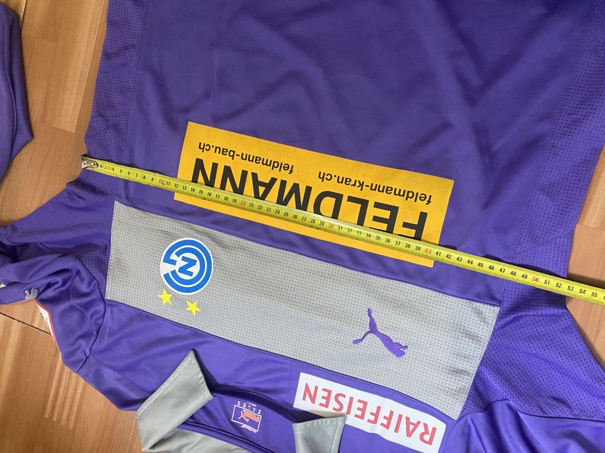 Chelsea Soccer × Puma × Vintage Grasshopper Club Zurich Math Worn Trikot Spiegel#33 Size US XL / EU 56 / 4 - 14 Thumbnail