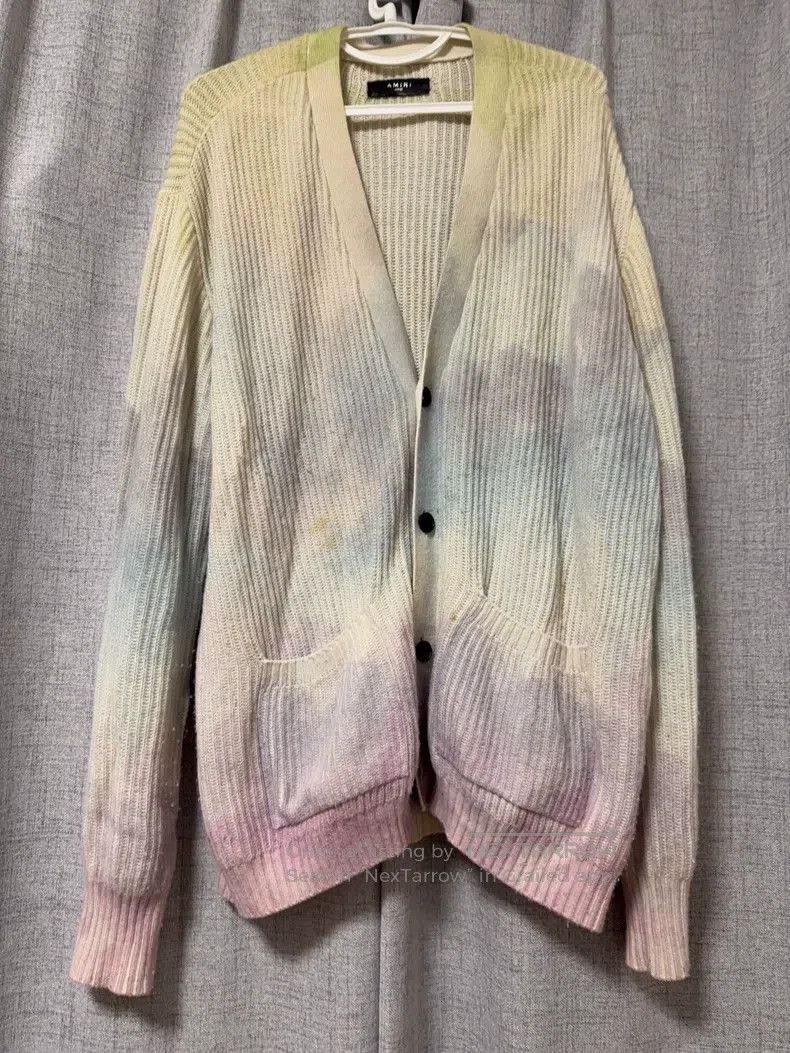 Amiri Amiri Tie-Dye Cardigan Size US L / EU 52-54 / 3 - 6 Thumbnail