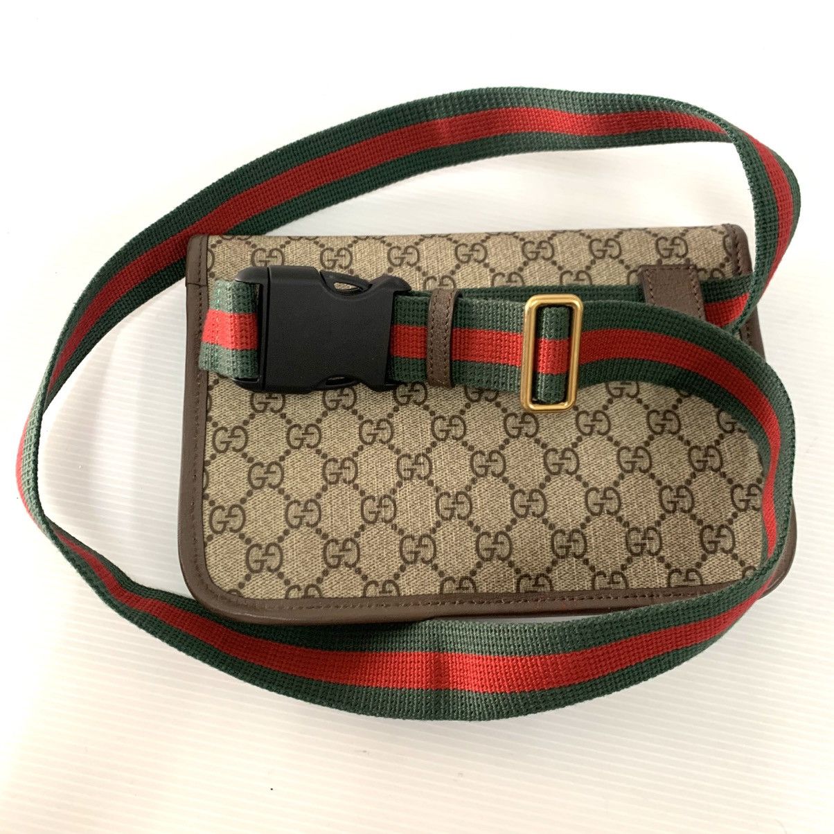 Gucci Gucci Monogram Supreme Waist/Sling Bag Size ONE SIZE - 13 Thumbnail