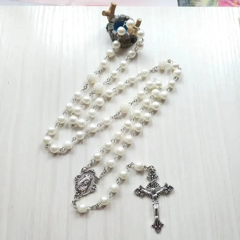 Japanese Brand Saint Benedict Rosary Necklace Chain Catholic Jesus Size ONE SIZE - 2 Thumbnail