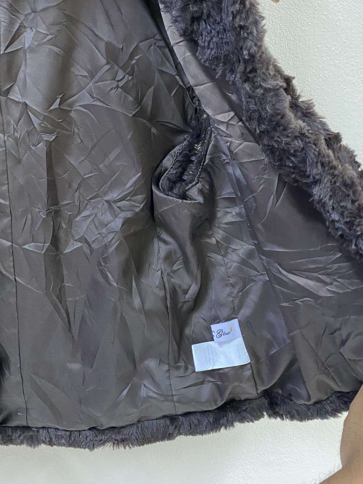 Vintage Vtg Let Me Glow Fur Mohair Vest Size US M / EU 48-50 / 2 - 9 Thumbnail