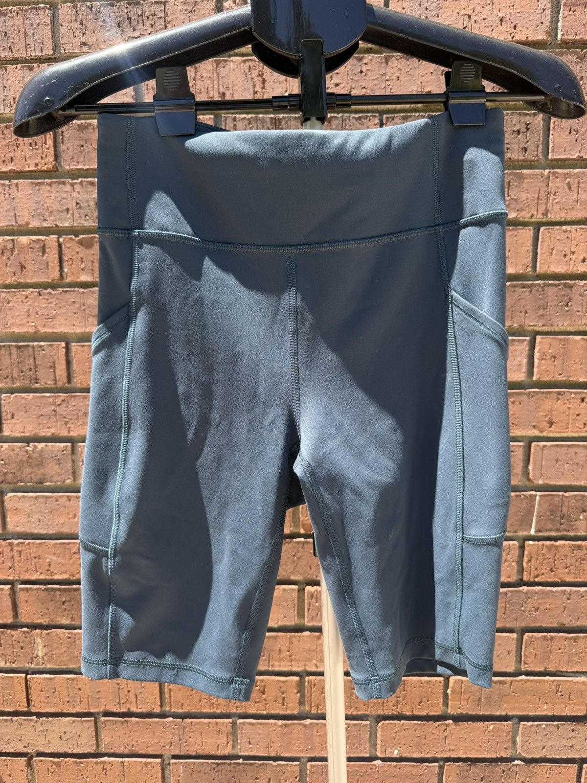 Lululemon Lululemon Fast and Free Biker Short Compression Blue Size 30" / US 8 / IT 44 - 2 Thumbnail