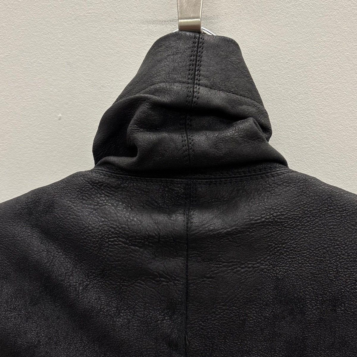 Rick Owens SS09 Rick Owens “STRUTTER” Asymmetrical Biker Jacket Size S / US 4 / IT 40 - 10 Thumbnail