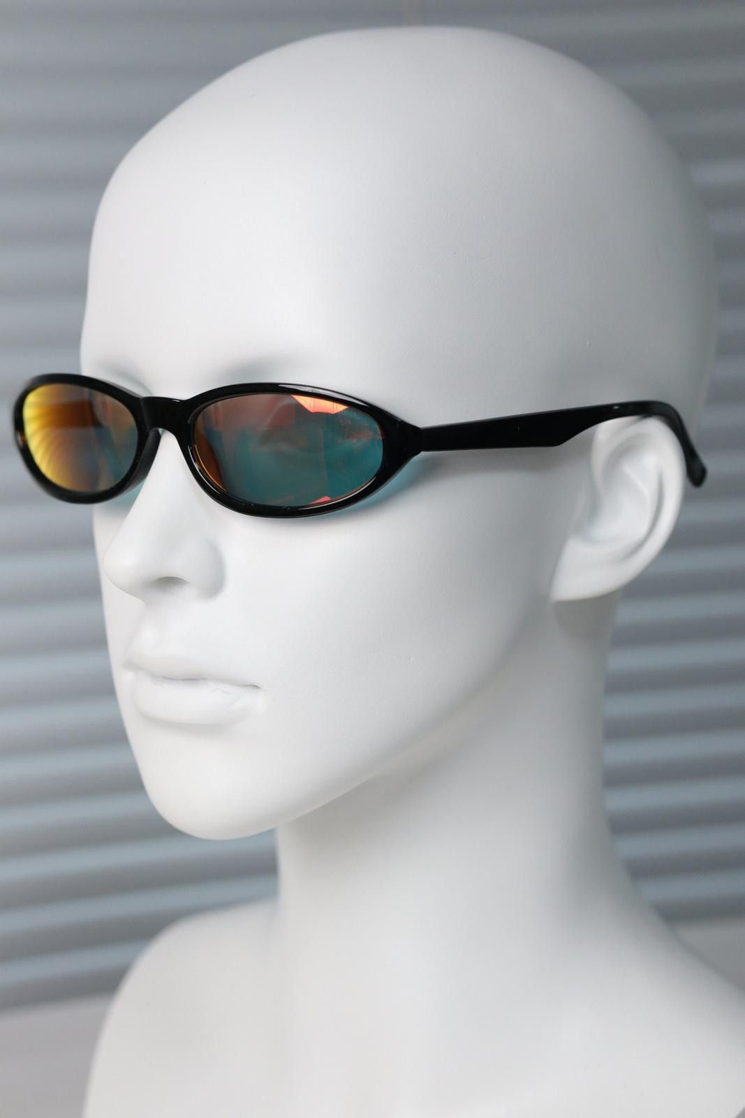 Other Rare Vtg Y2k Avant Garde Cat Eye Black Sunglasses Unisex OS Size ONE SIZE - 4 Thumbnail