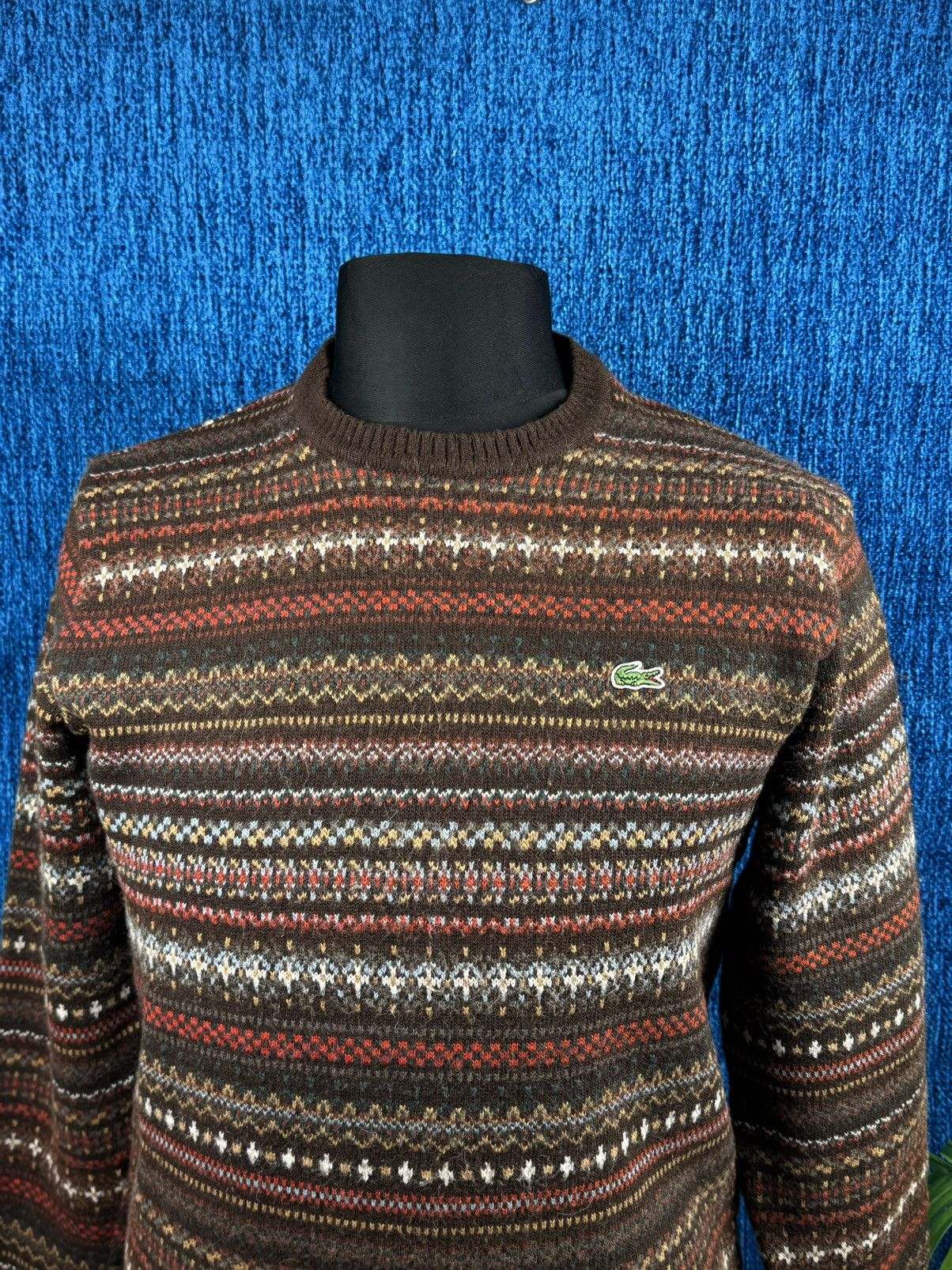 Lacoste VINTAGE SWEATSHIRT LACOSTE LUXURY SWEATER SIZE S Size US S / EU 44-46 / 1 - 3 Thumbnail