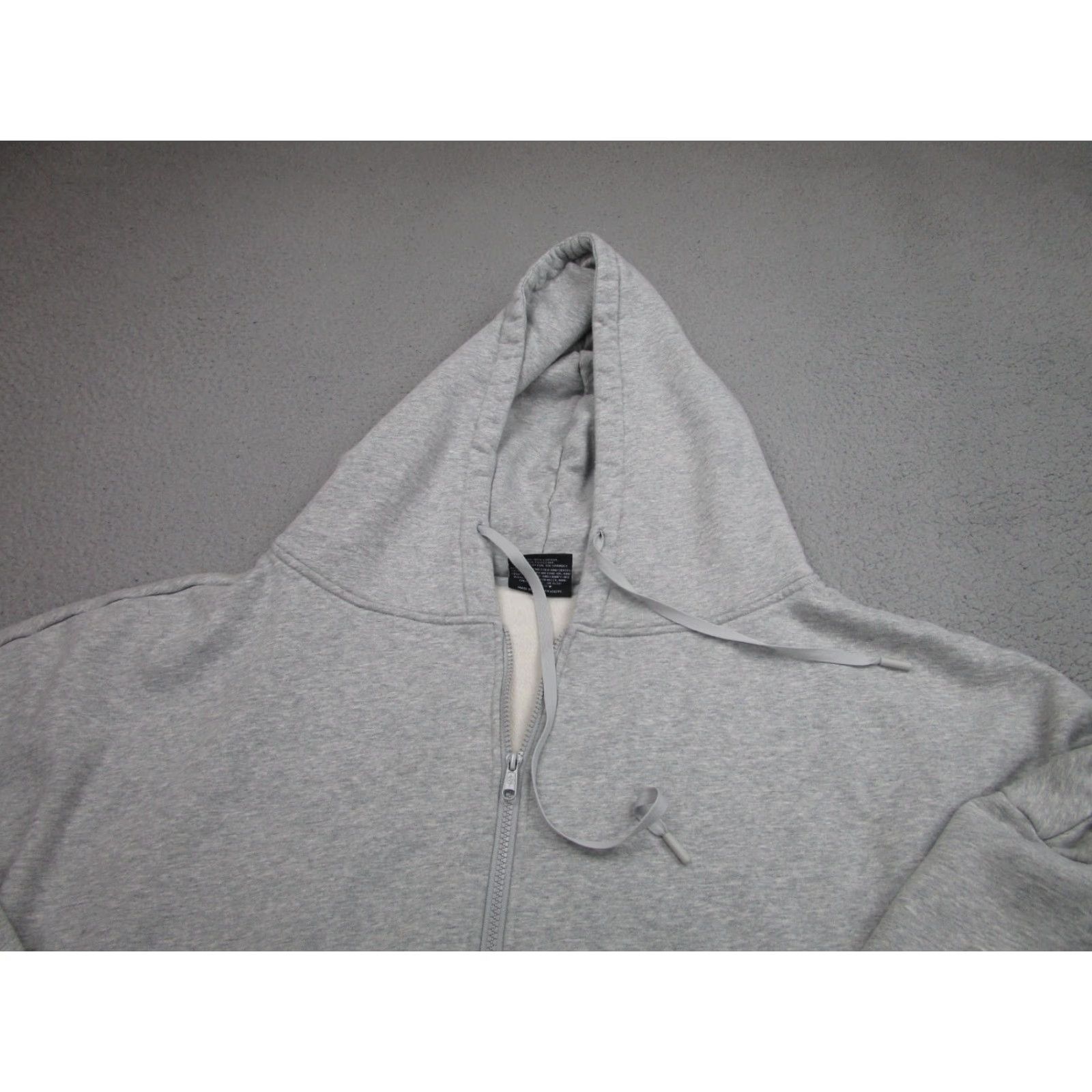 Vintage Popflex Hoodie 3X Gray Zip Full Zip Oversized Sweatshirt - Lightweight, Fleece, Activewear, Athleisure, Relaxed Womens, Plus Size, Casual, Streetwear Size XXL / US 16-18 / IT 52-54 - 2 Thumbnail