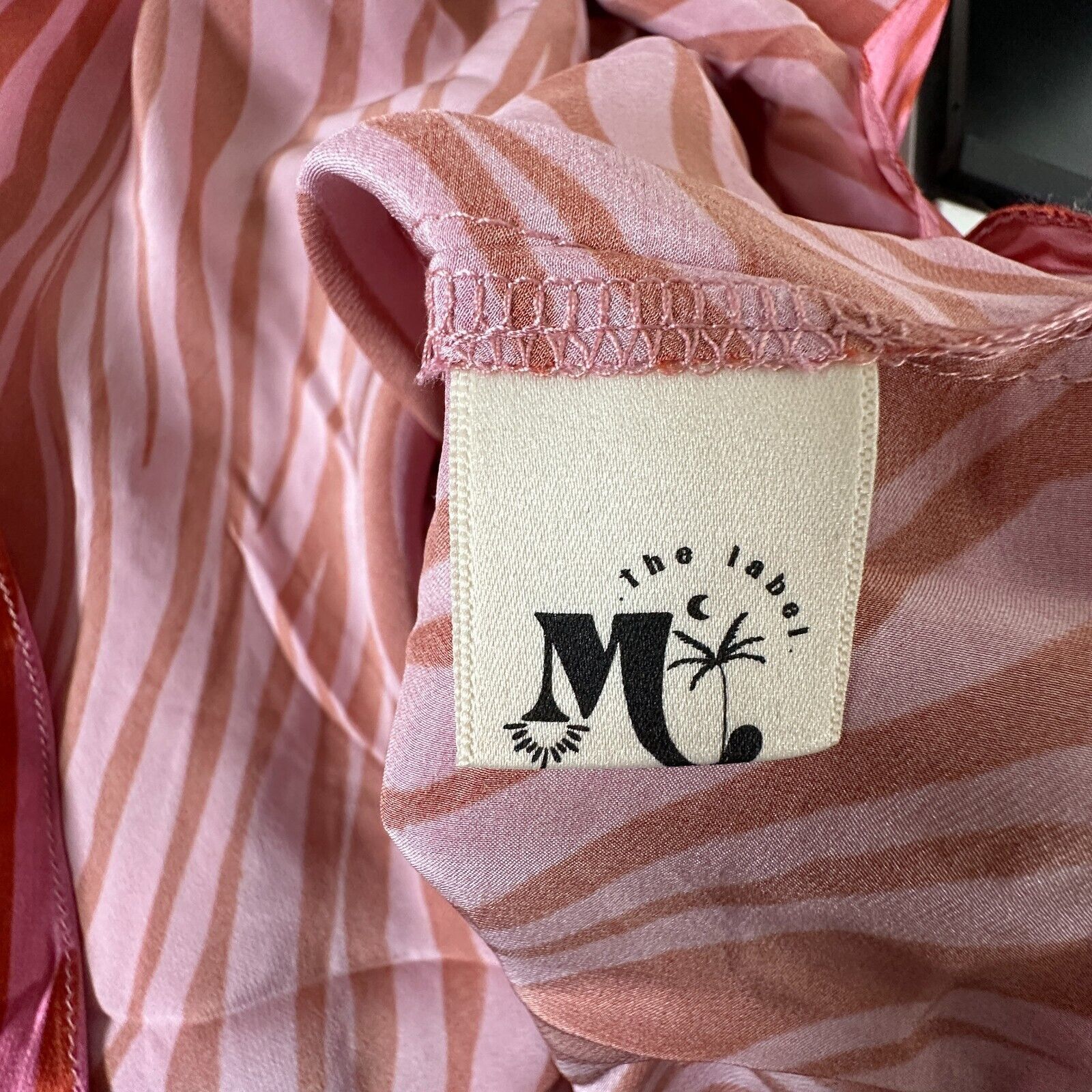 Other Monika Rust Orange Pink Patti Animal Print Maxi Skirt XS Size 26" / US 2 / IT 38 - 8 Thumbnail