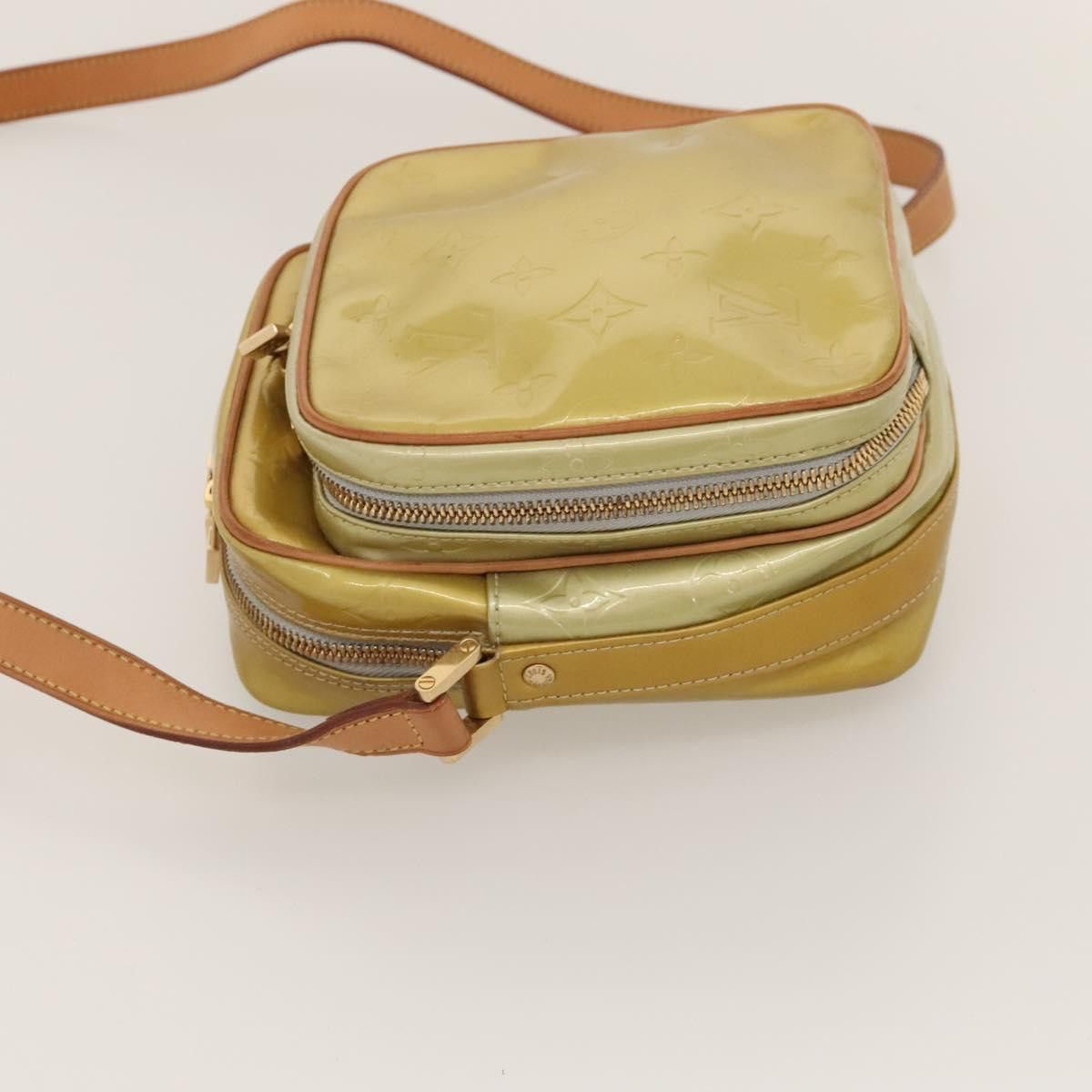 Louis Vuitton LOUIS VUITTON Monogram Vernis Wooster Shoulder Bag Gris Size ONE SIZE - 5 Thumbnail
