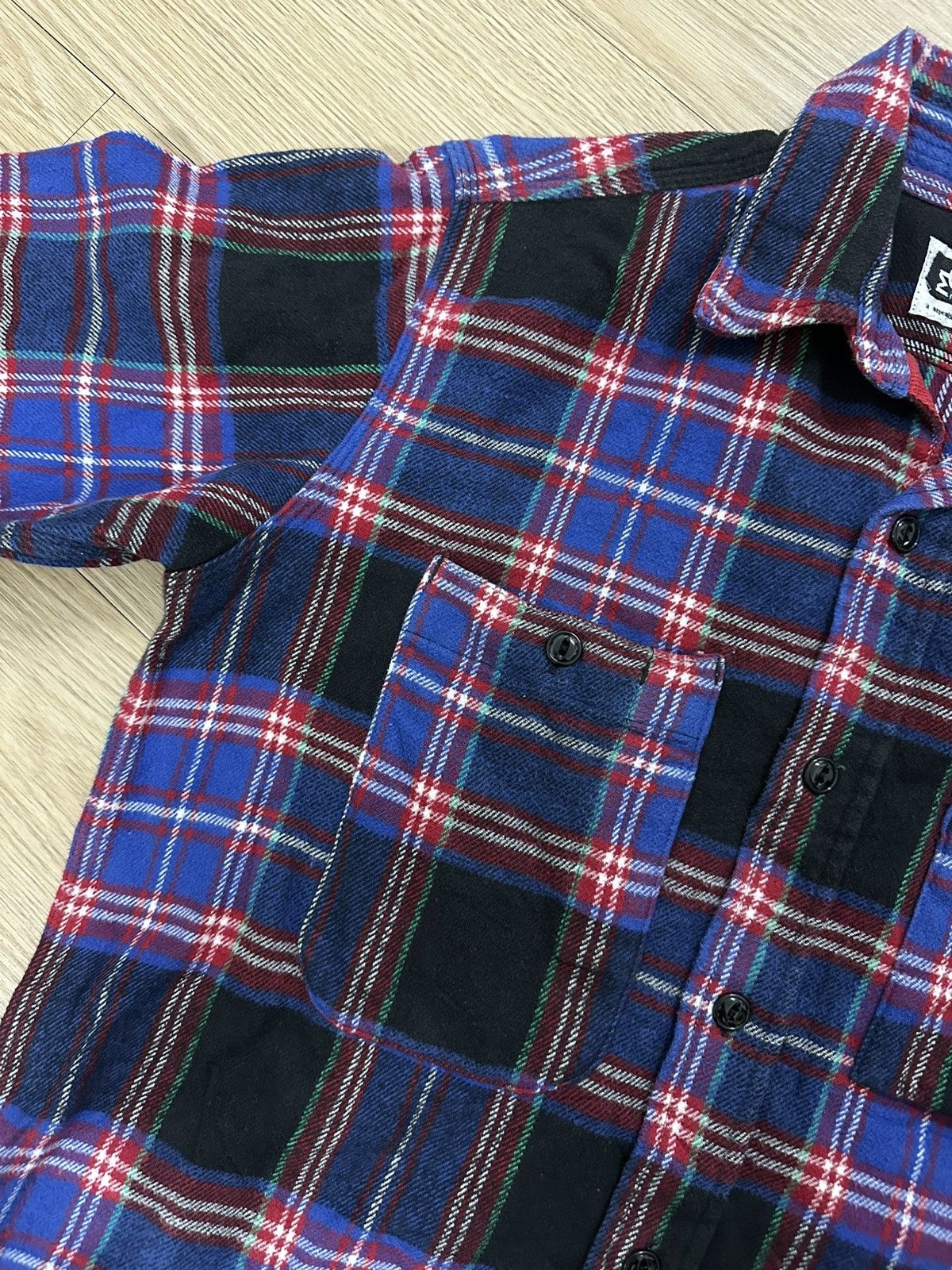 Engineered Garments × Japanese Brand × Nepenthes Rare Engineered Garments Nepenthes Plaid Checkered Shirt Size US S / EU 44-46 / 1 - 5 Thumbnail