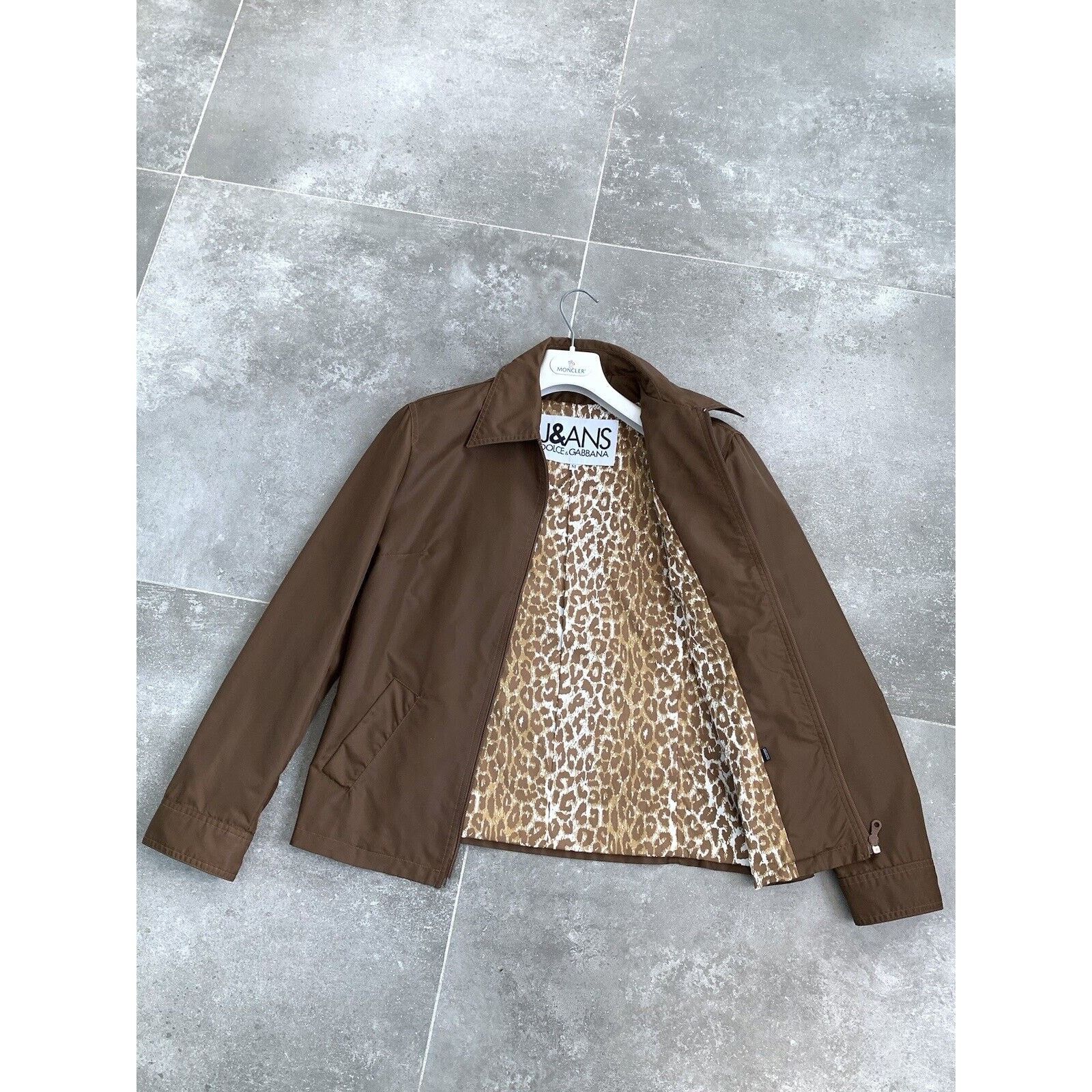 Dolce & Gabbana Women's DOLCE & GABBANA Leopard Bomber Jacket Coat SZ M L Size M / US 6-8 / IT 42-44 - 12 Thumbnail